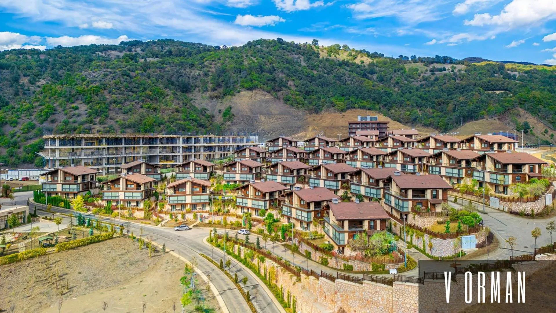 Bird's eye view in V Orman Resort