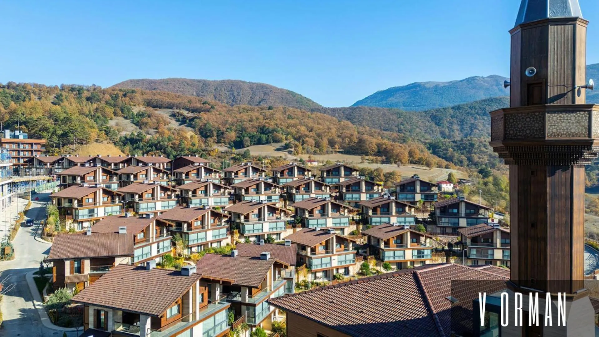 Bird's eye view in V Orman Resort