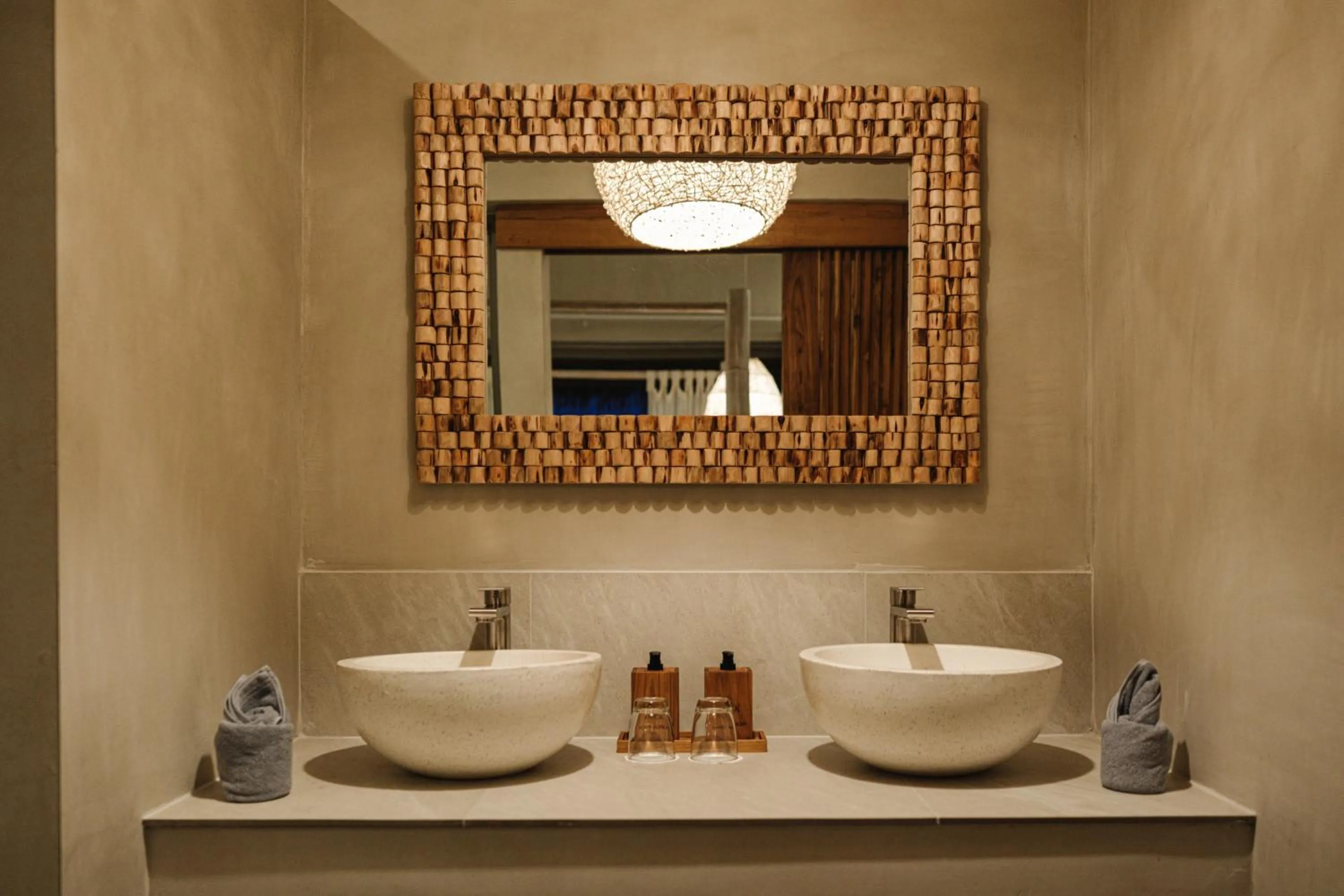 Bathroom in The Deck Cottages Samui