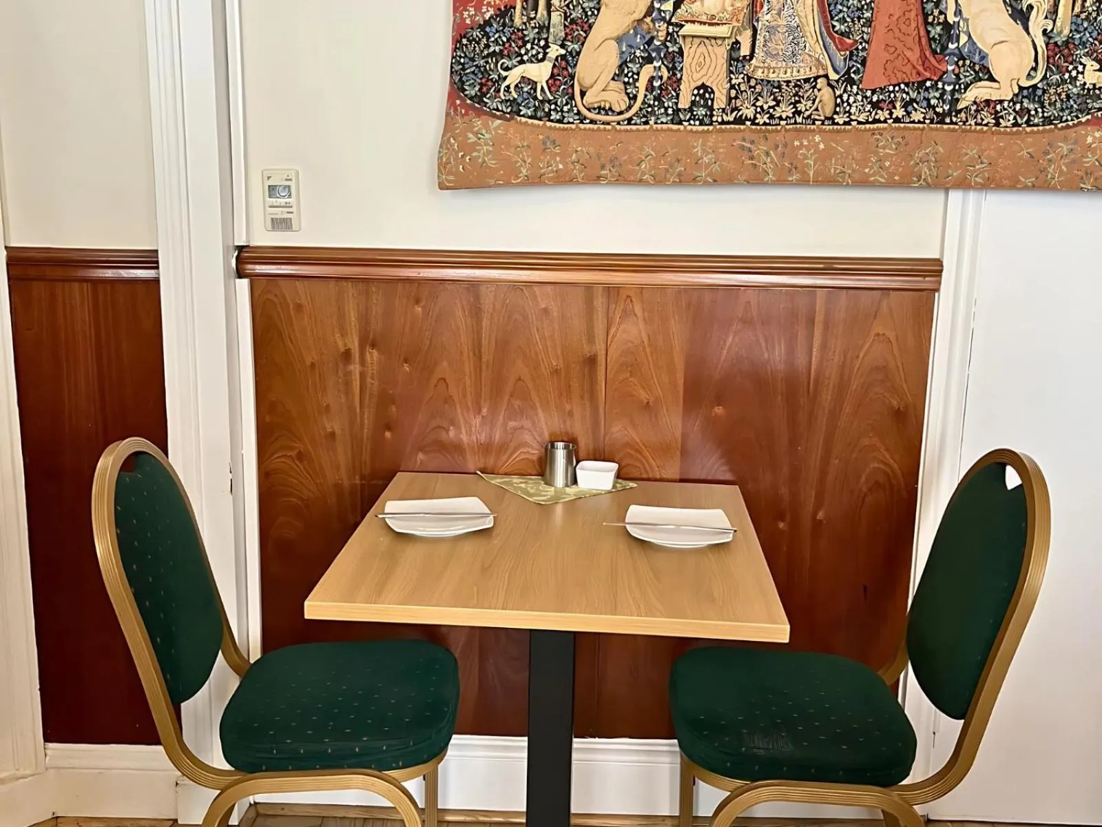 Dining area in The Marker Hotel