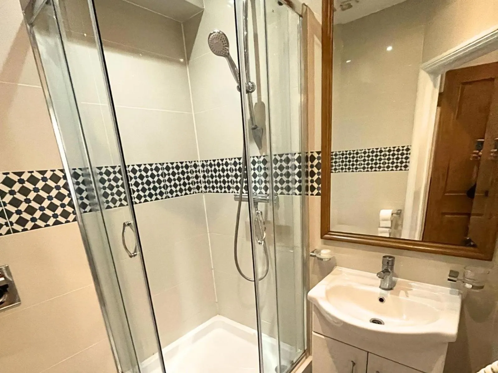 Shower in The Marker Hotel