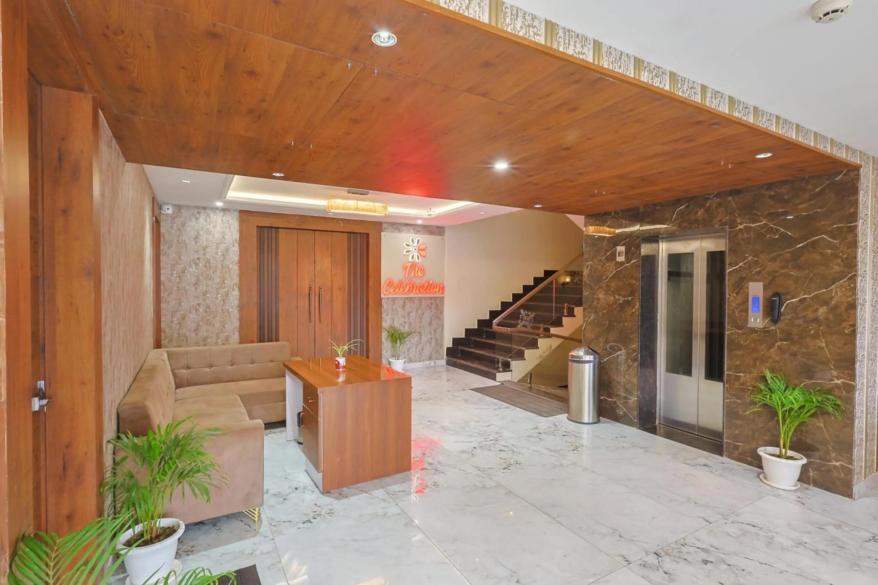 Lobby or reception in Hotel Vishwam Residency