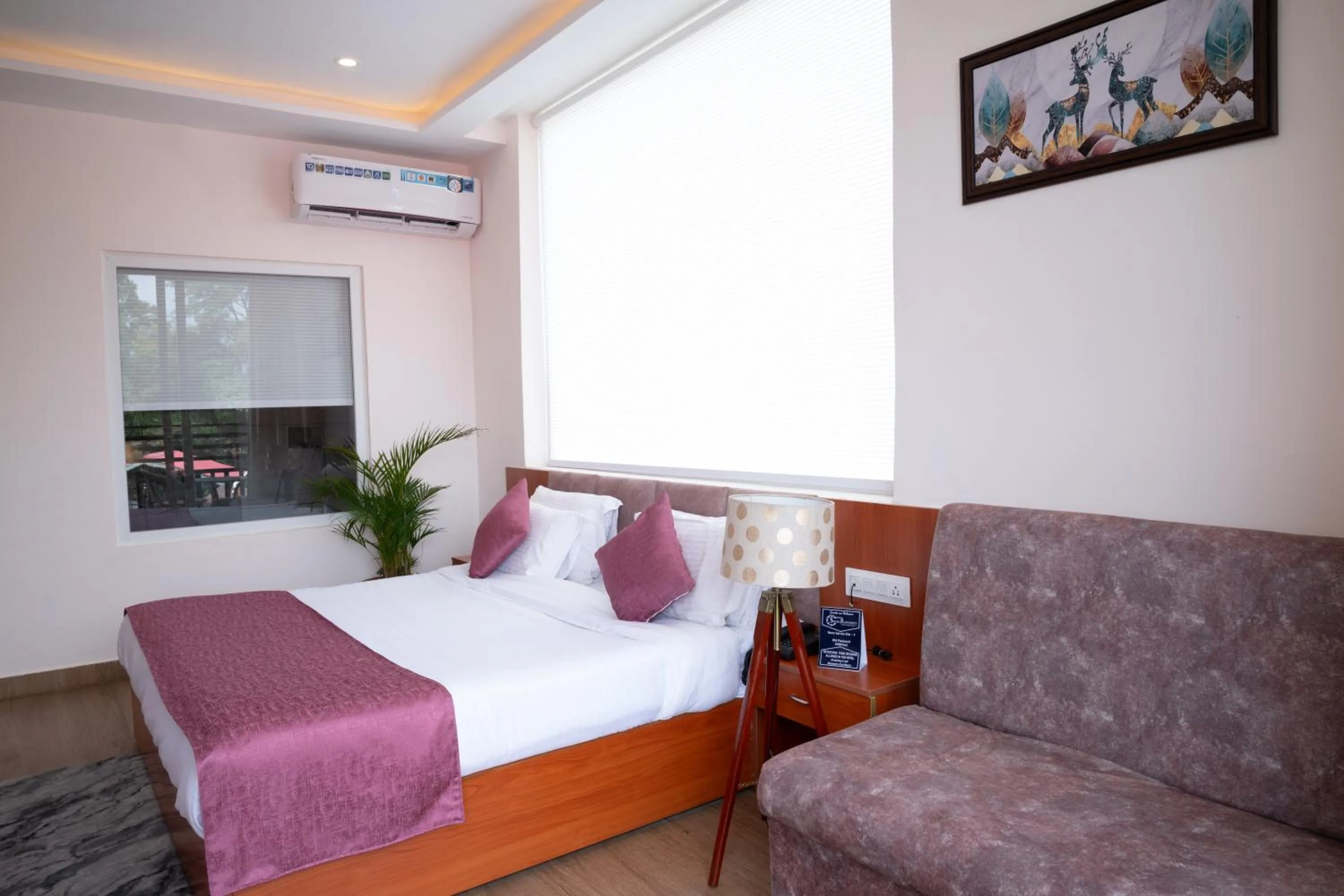 Bed in Hotel Sagar Residency - Best Mountain View Hotel in Palampur