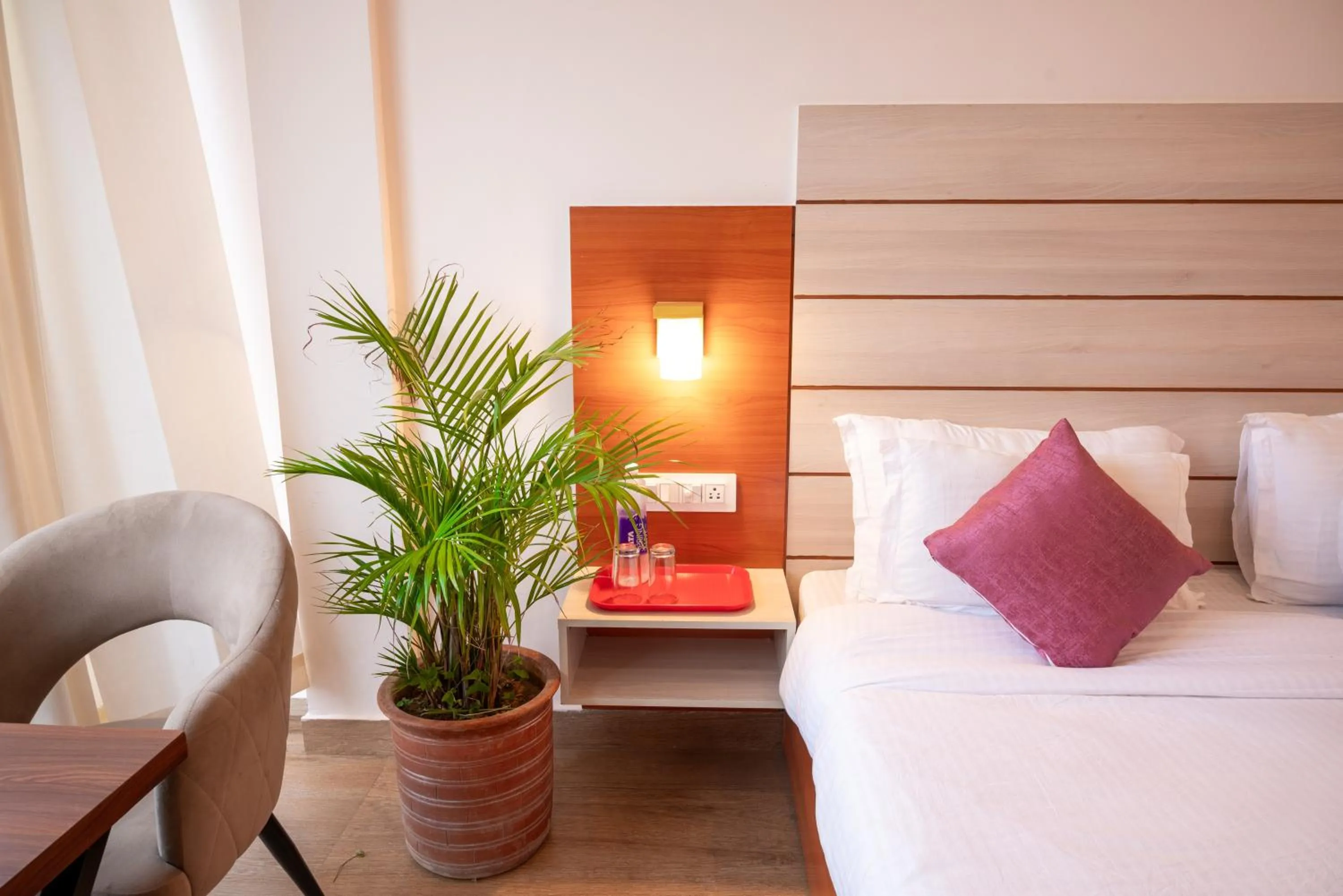 Bed in Hotel Sagar Residency - Best Mountain View Hotel in Palampur