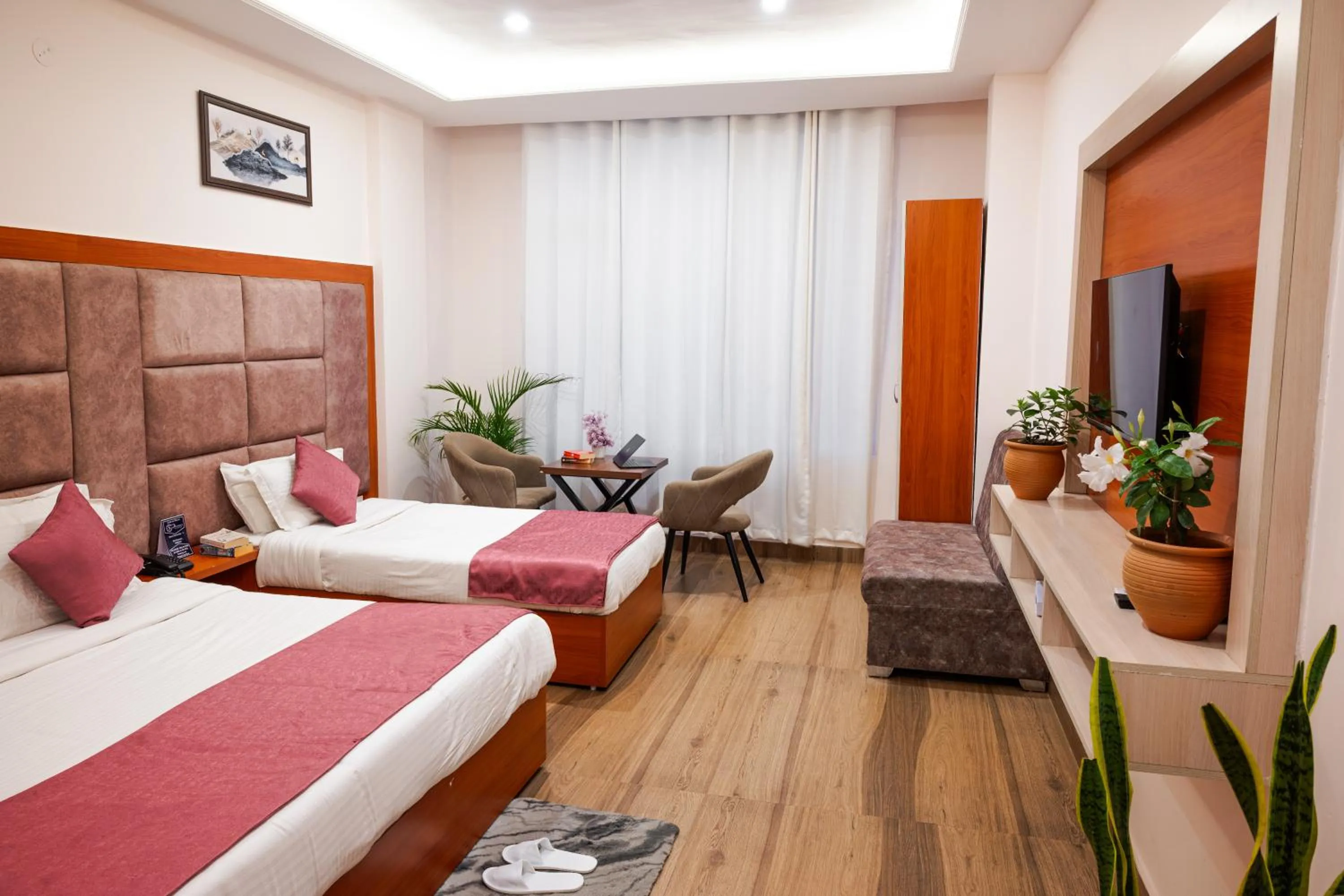 Bed in Hotel Sagar Residency - Best Mountain View Hotel in Palampur