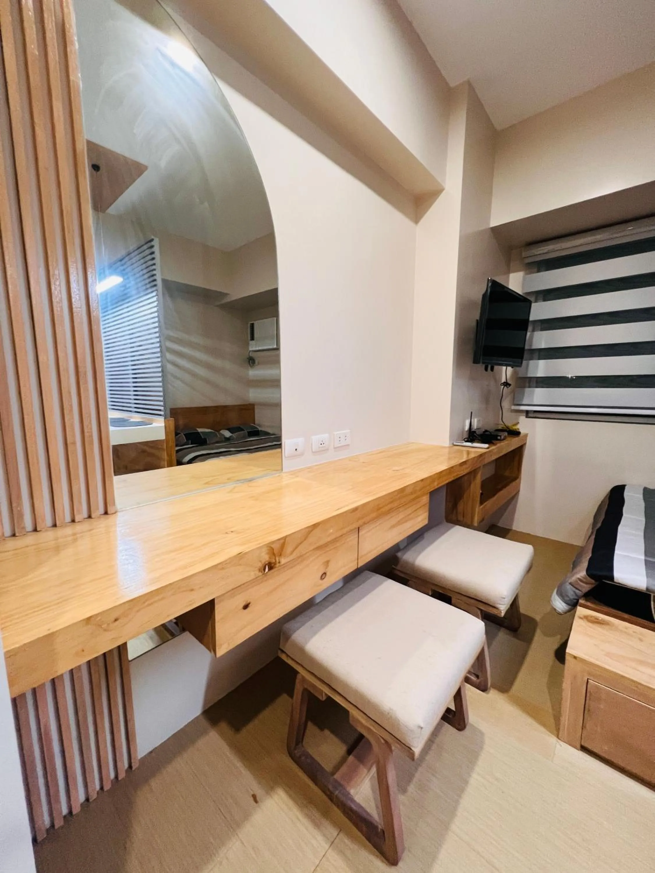 Seating area in Avida Towers Atria