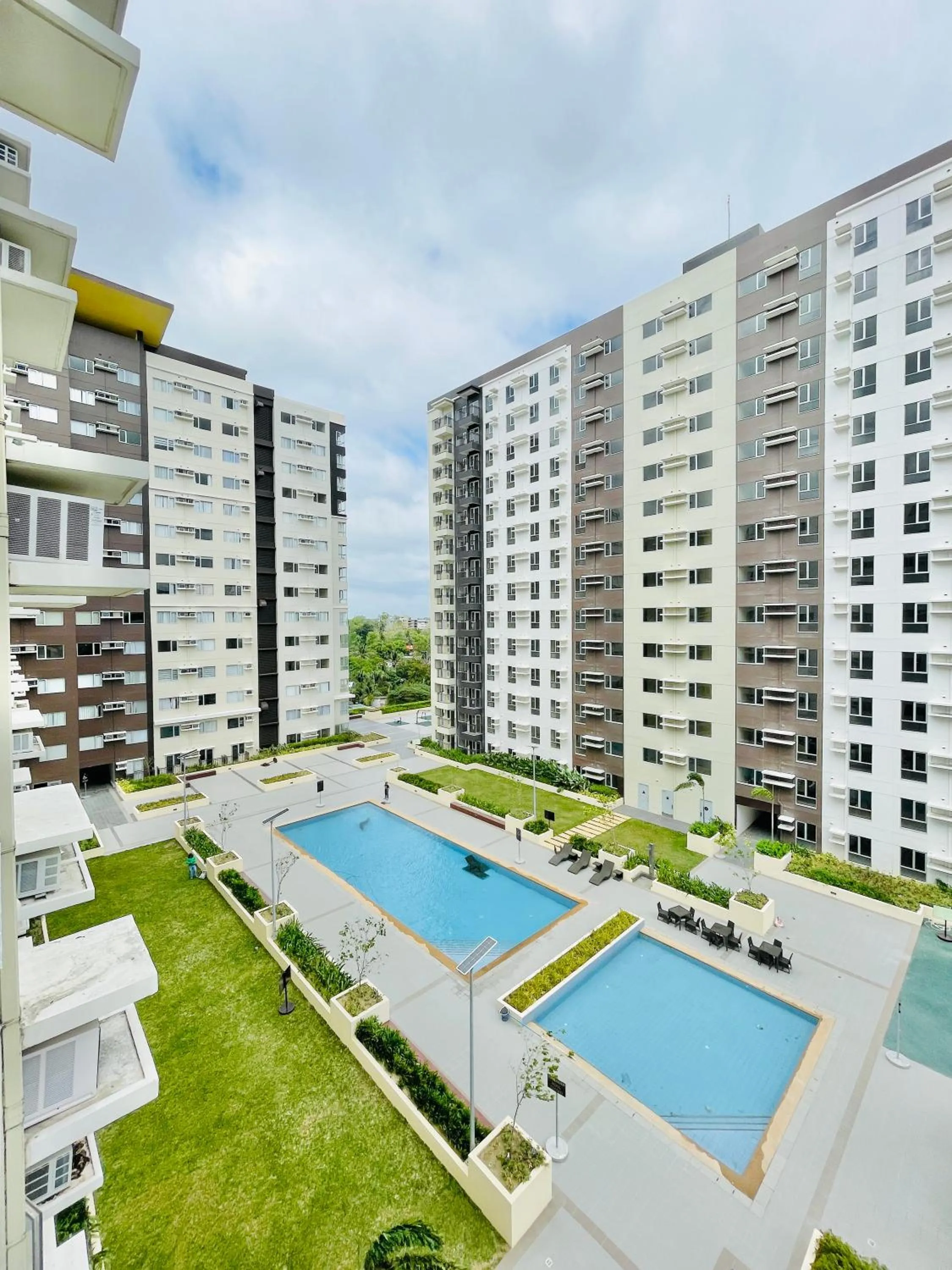 Pool view in Avida Towers Atria