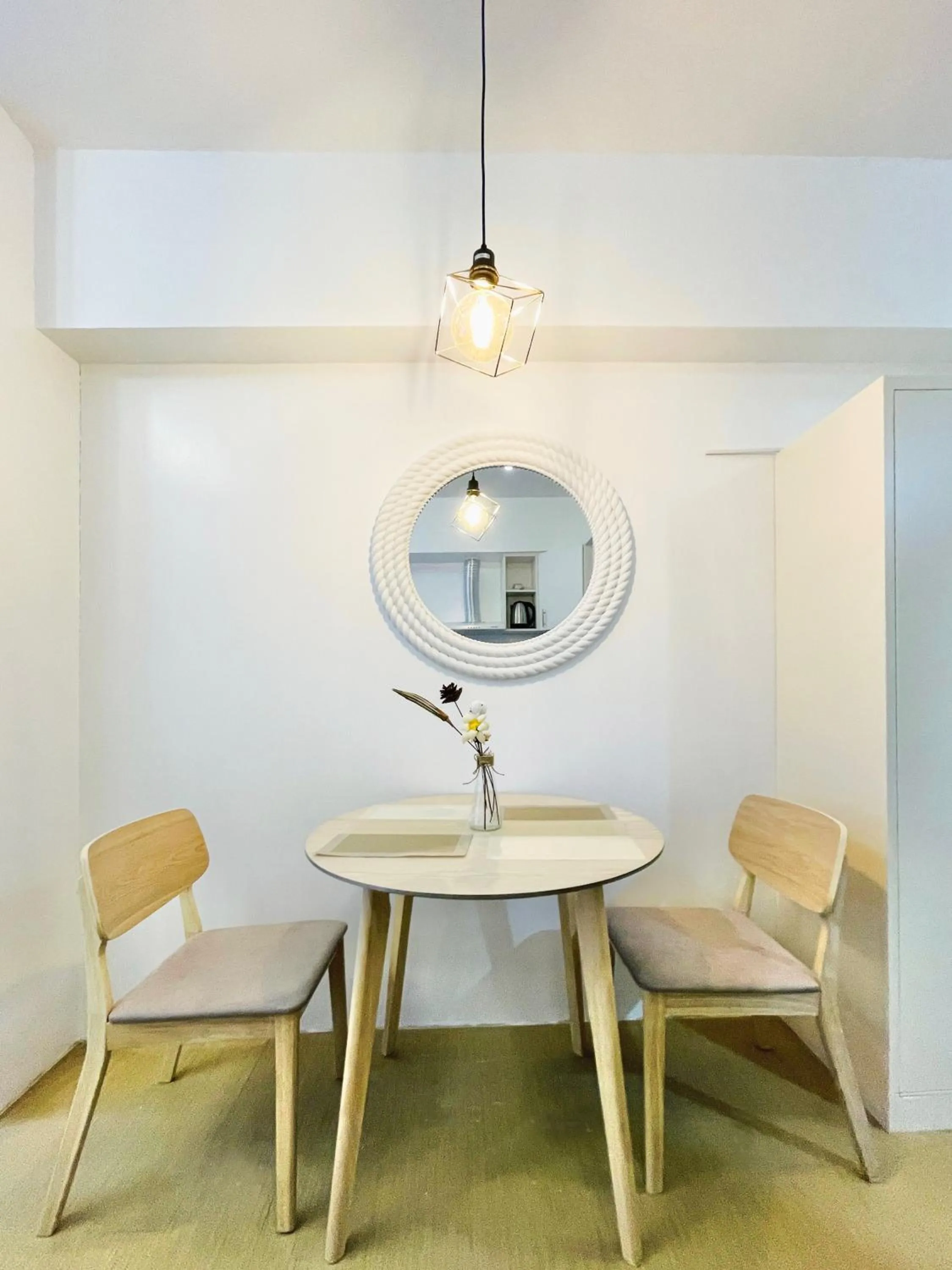 Seating area in Avida Towers Atria