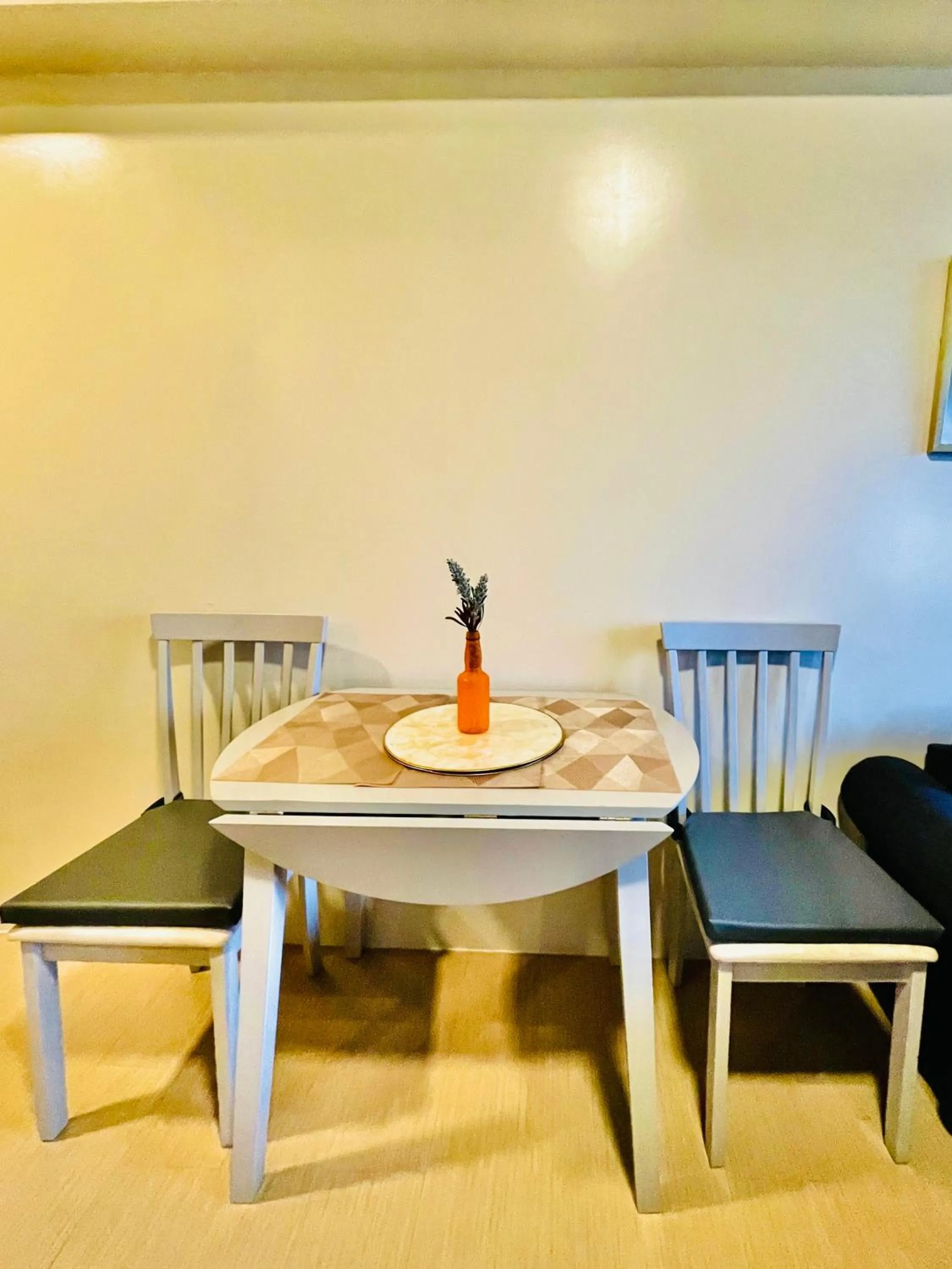 Seating area in Avida Towers Atria