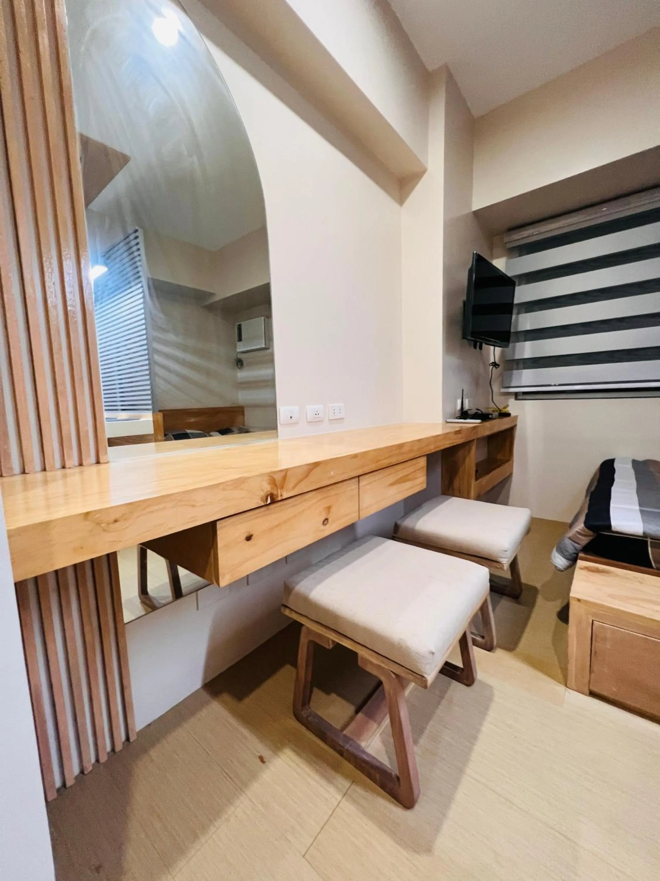 Seating area in Avida Towers Atria