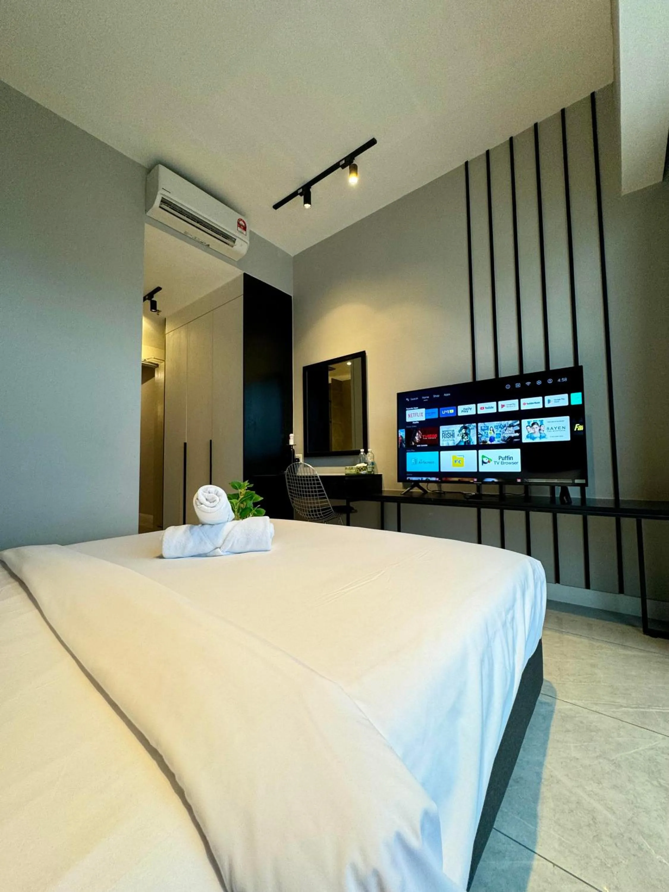 Bed in The Axon Apartment Bukit Bintang
