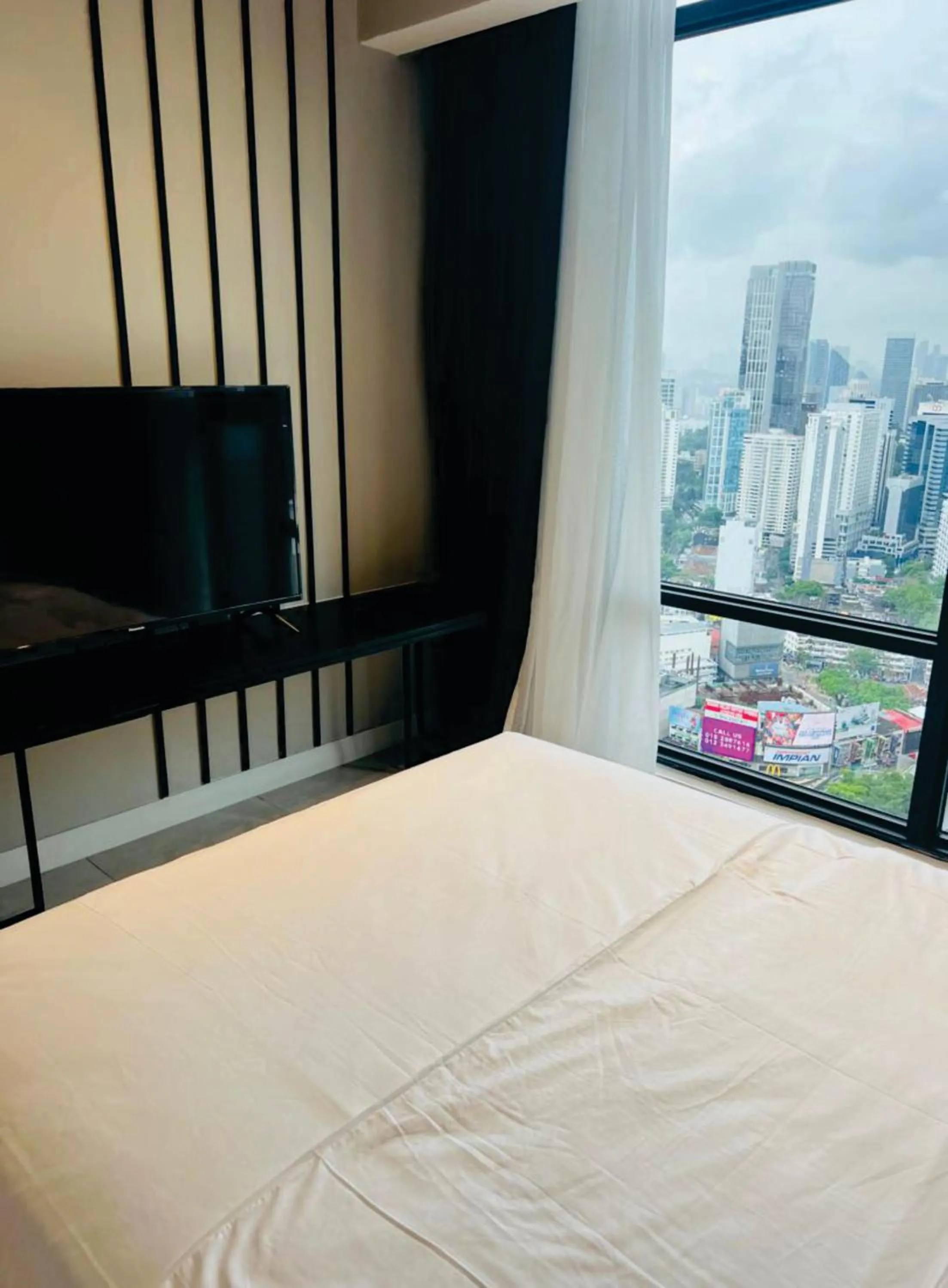Bed in The Axon Apartment Bukit Bintang