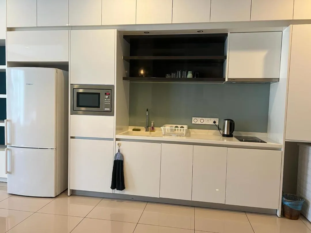 Kitchen or kitchenette in The Axon Apartment Bukit Bintang
