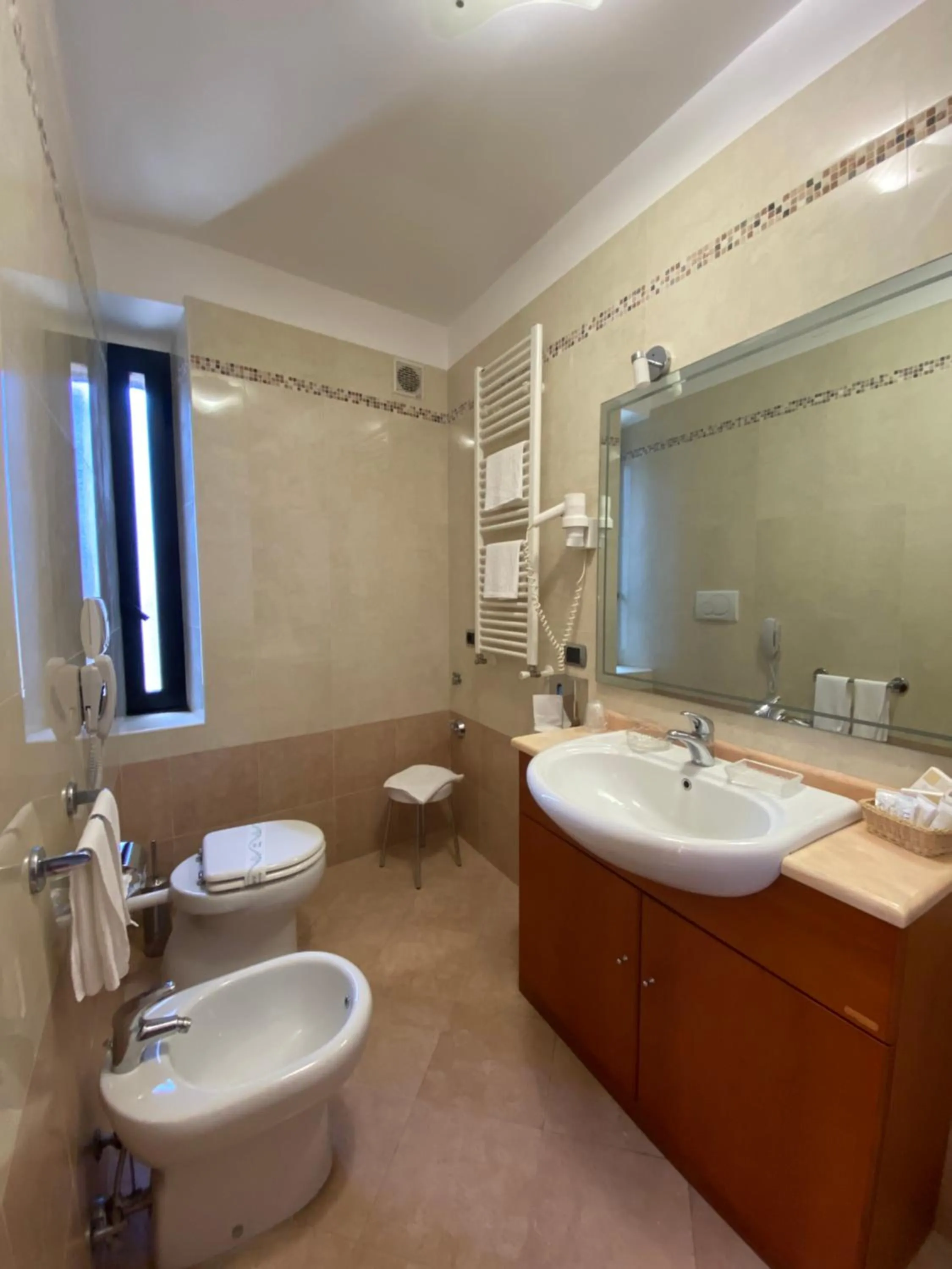 Shower in Hotel Residence Due Mari