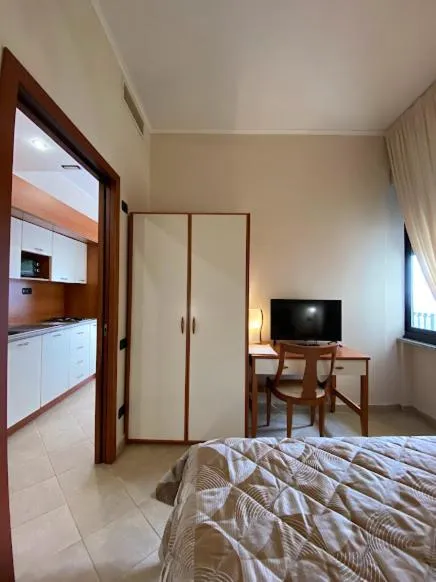 Bed in Hotel Residence Due Mari