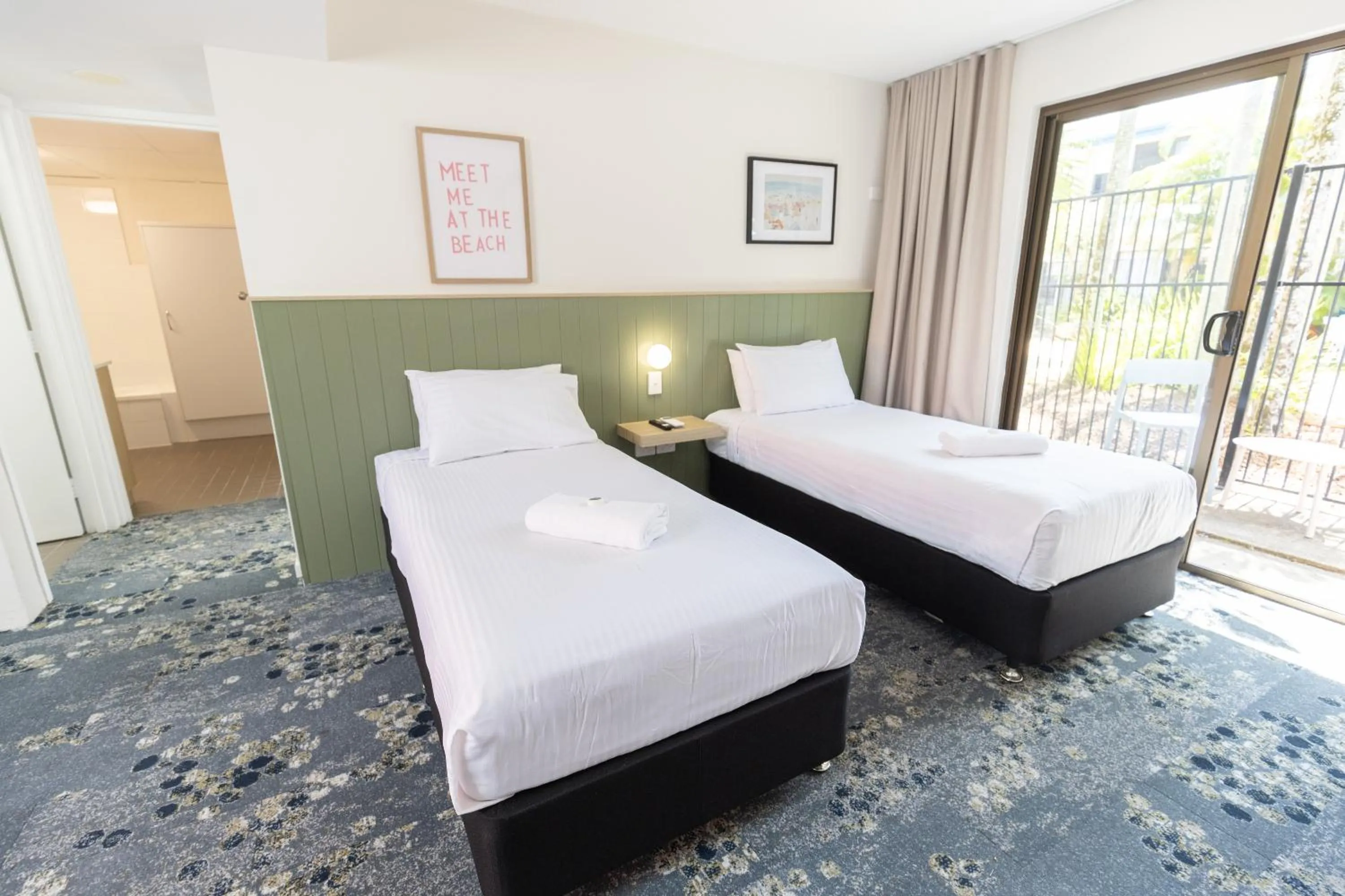 Bed in Currimundi Hotel