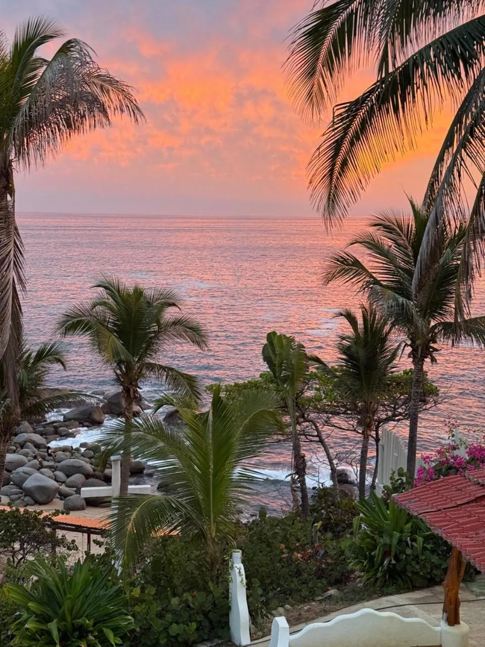 Sea view in Villas Fasol Huatulco