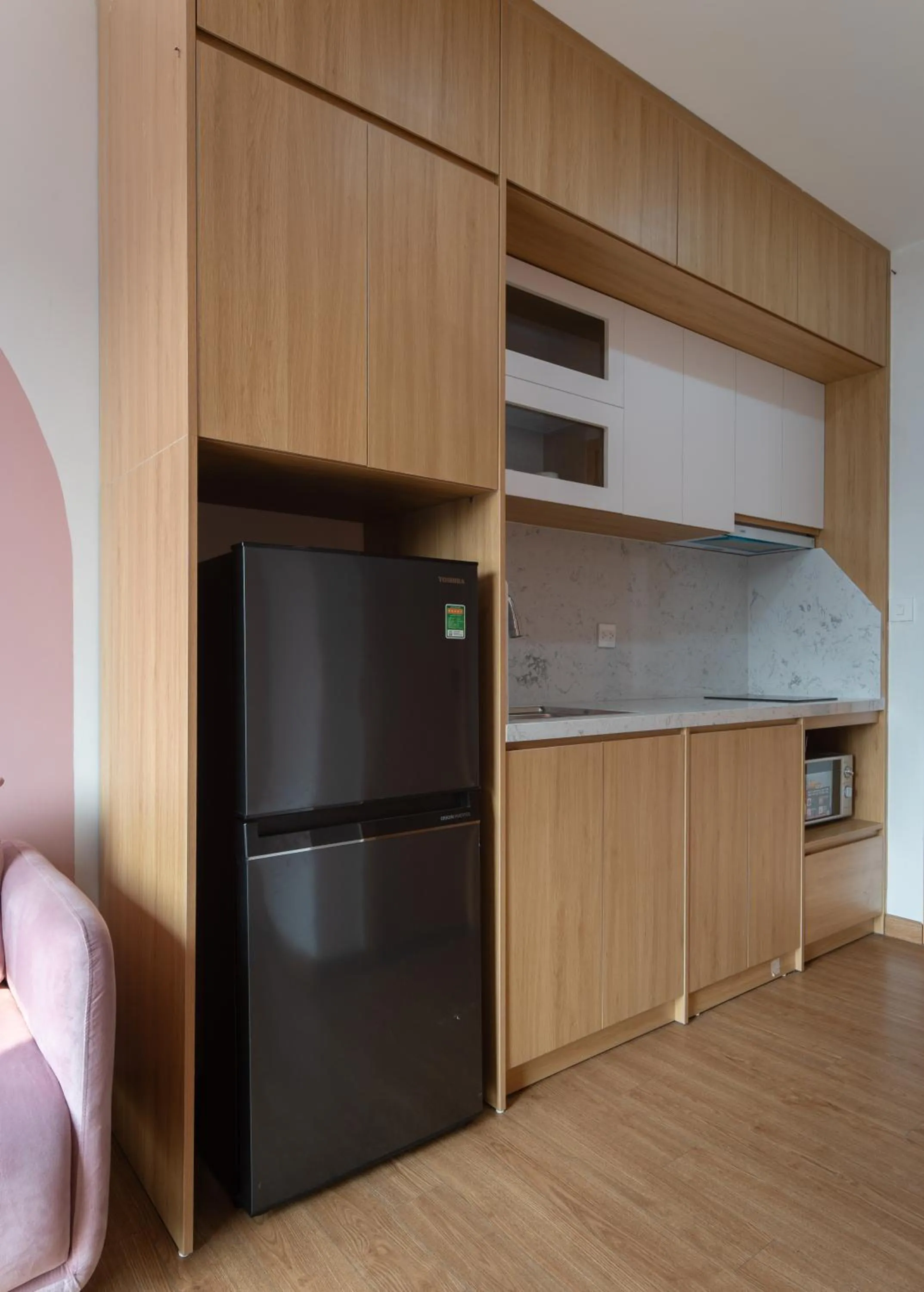 stove in MOONLIT Suites Hotel by Luxe Paradise