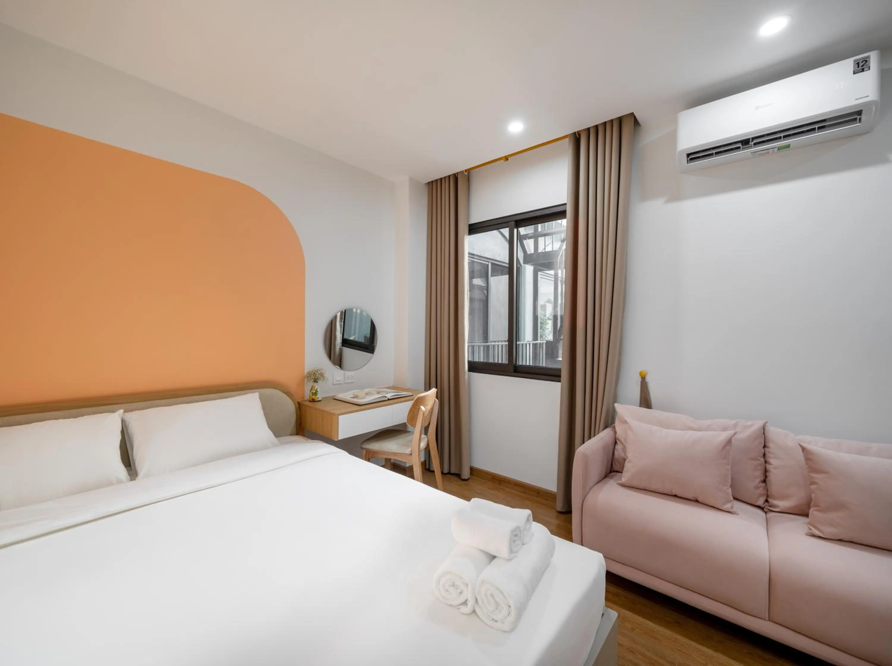 Bed in MOONLIT Suites Hotel by Luxe Paradise