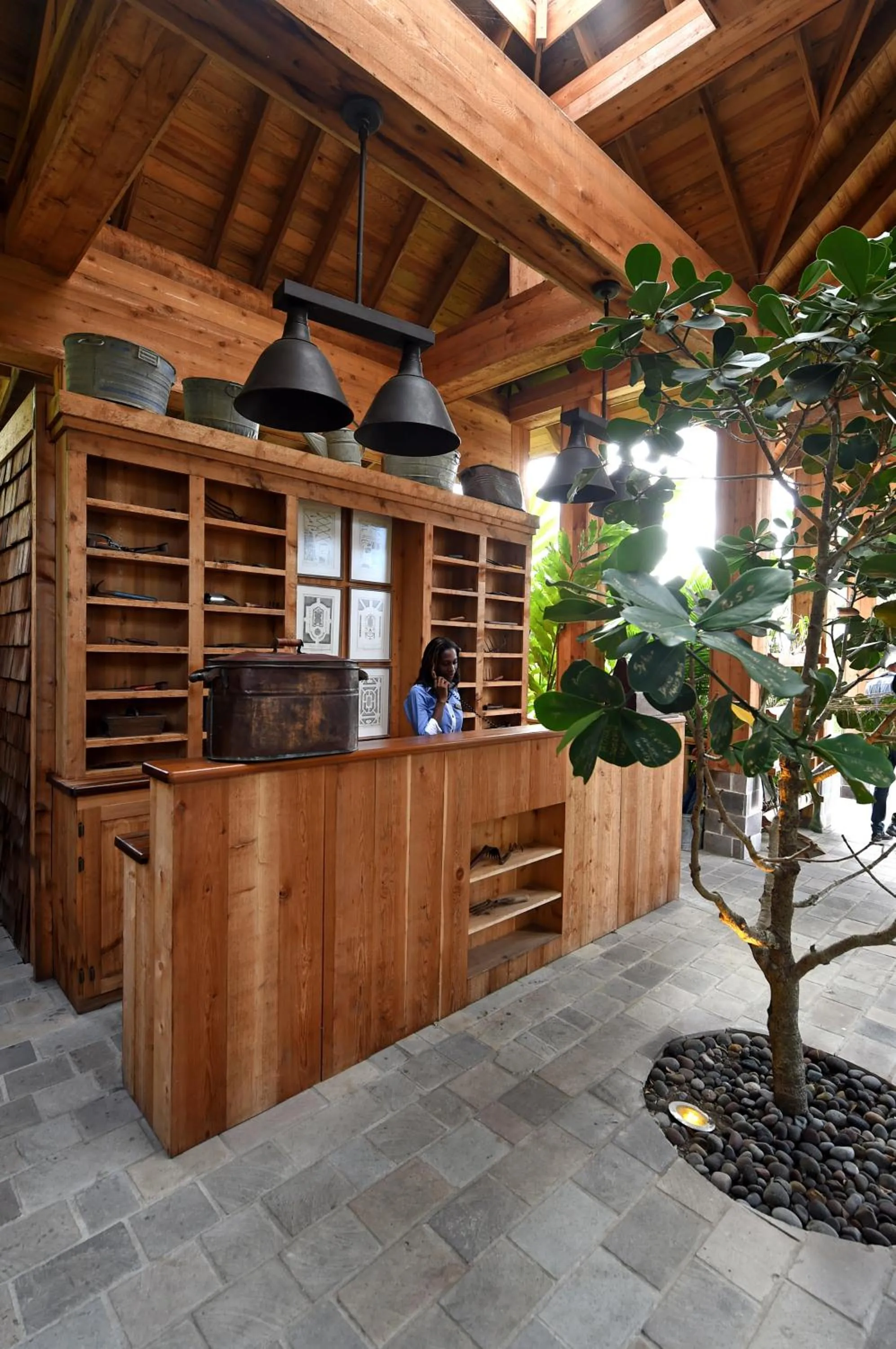 Lobby or reception in Belle Mont Sanctuary Resort - Kittitian Hill