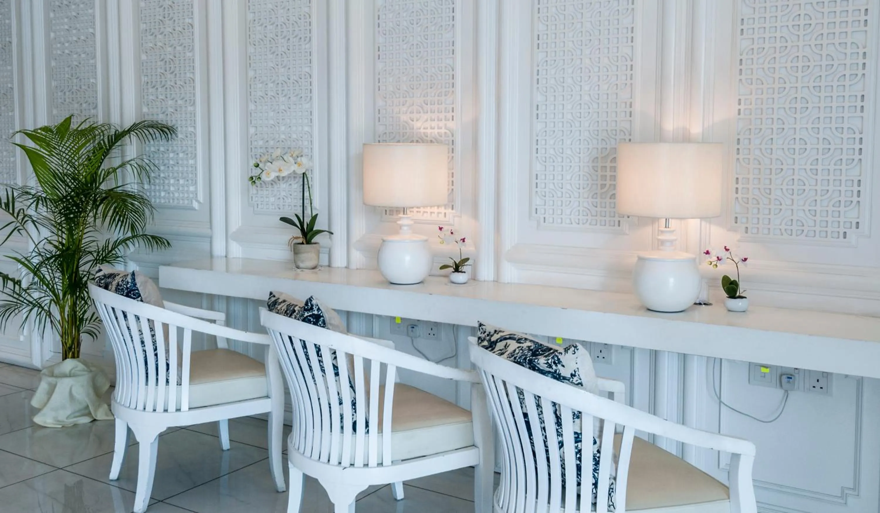 Seating area in Hotel 19, Penang