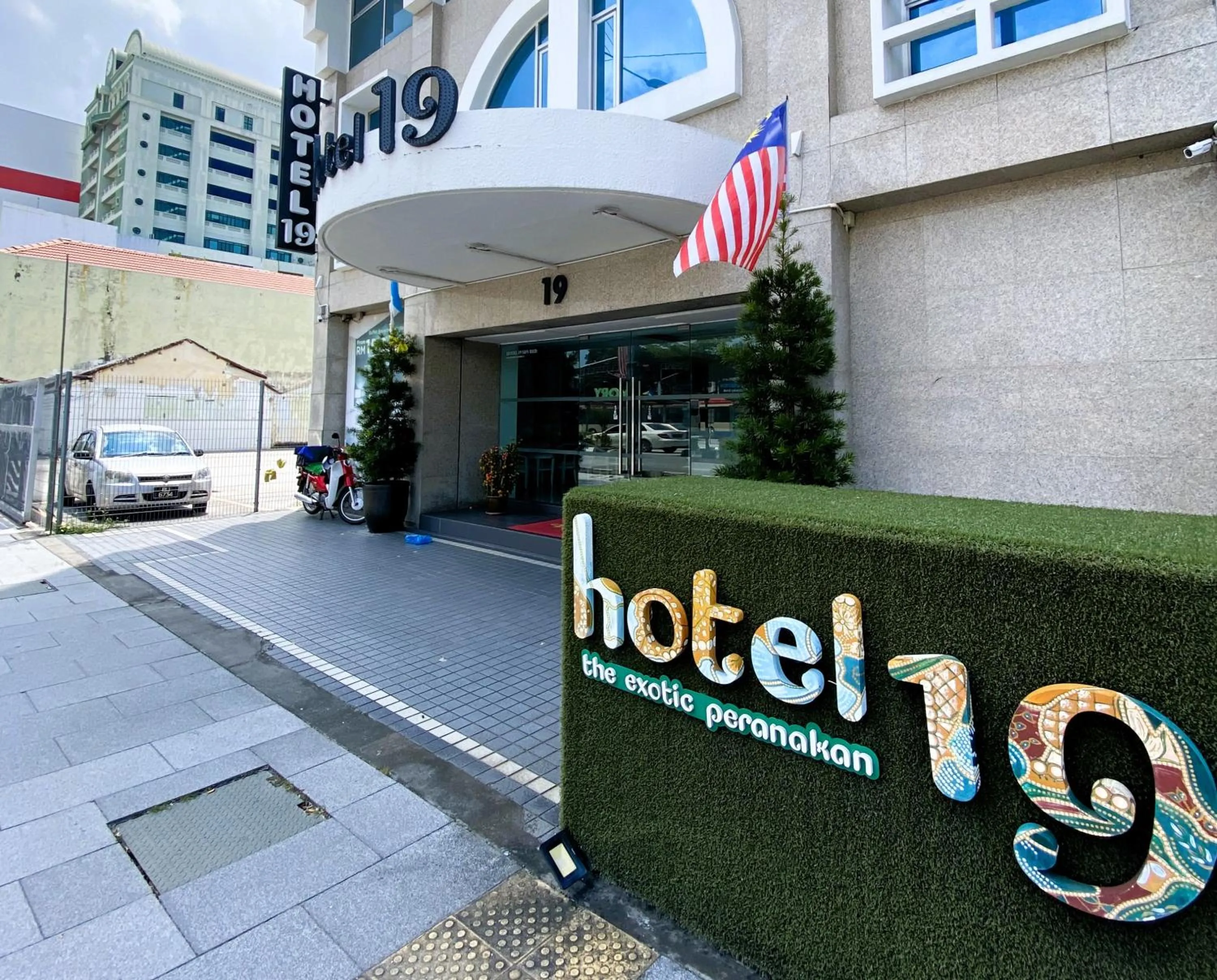 Property building in Hotel 19, Penang