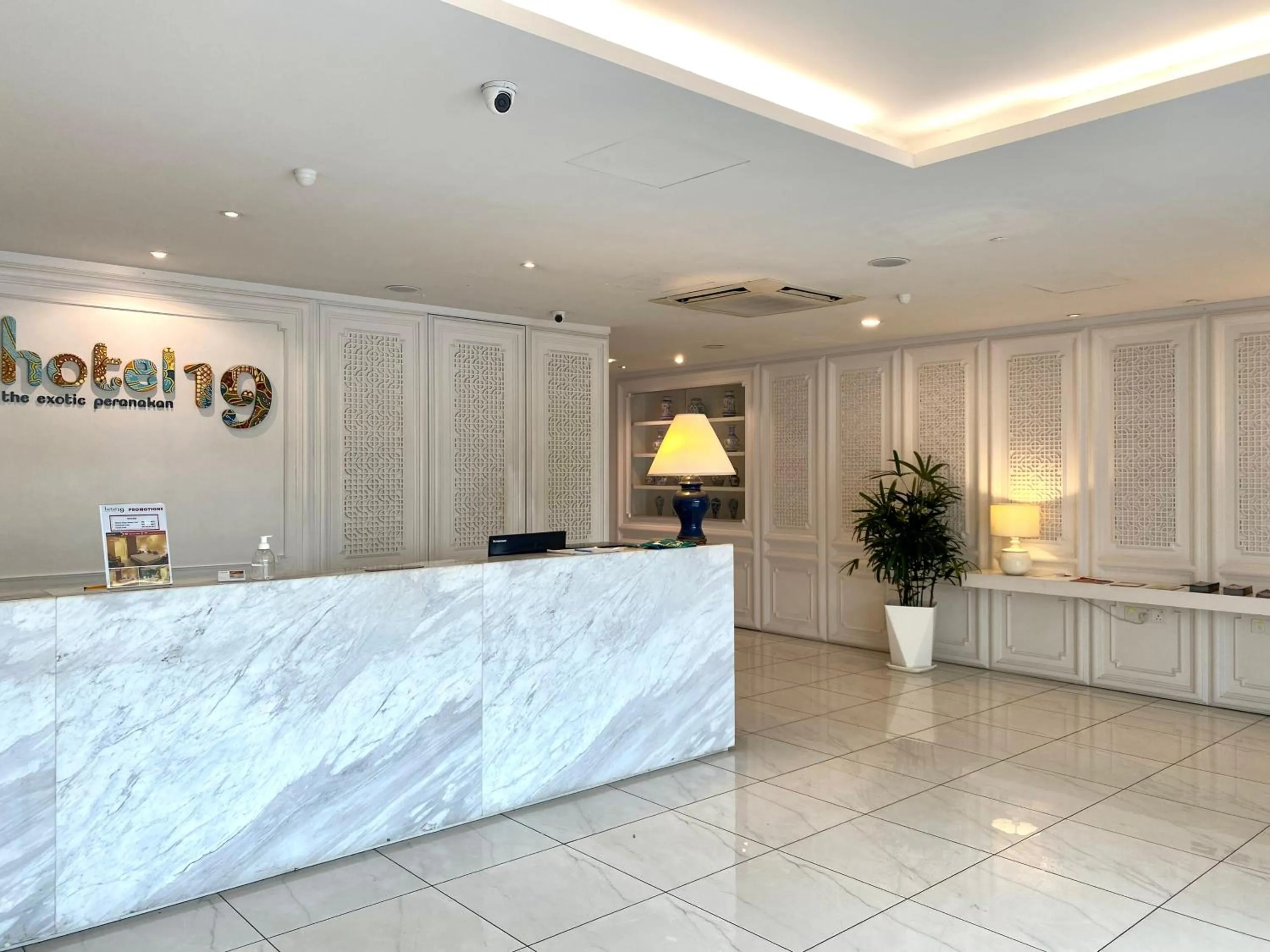 Lobby or reception in Hotel 19, Penang