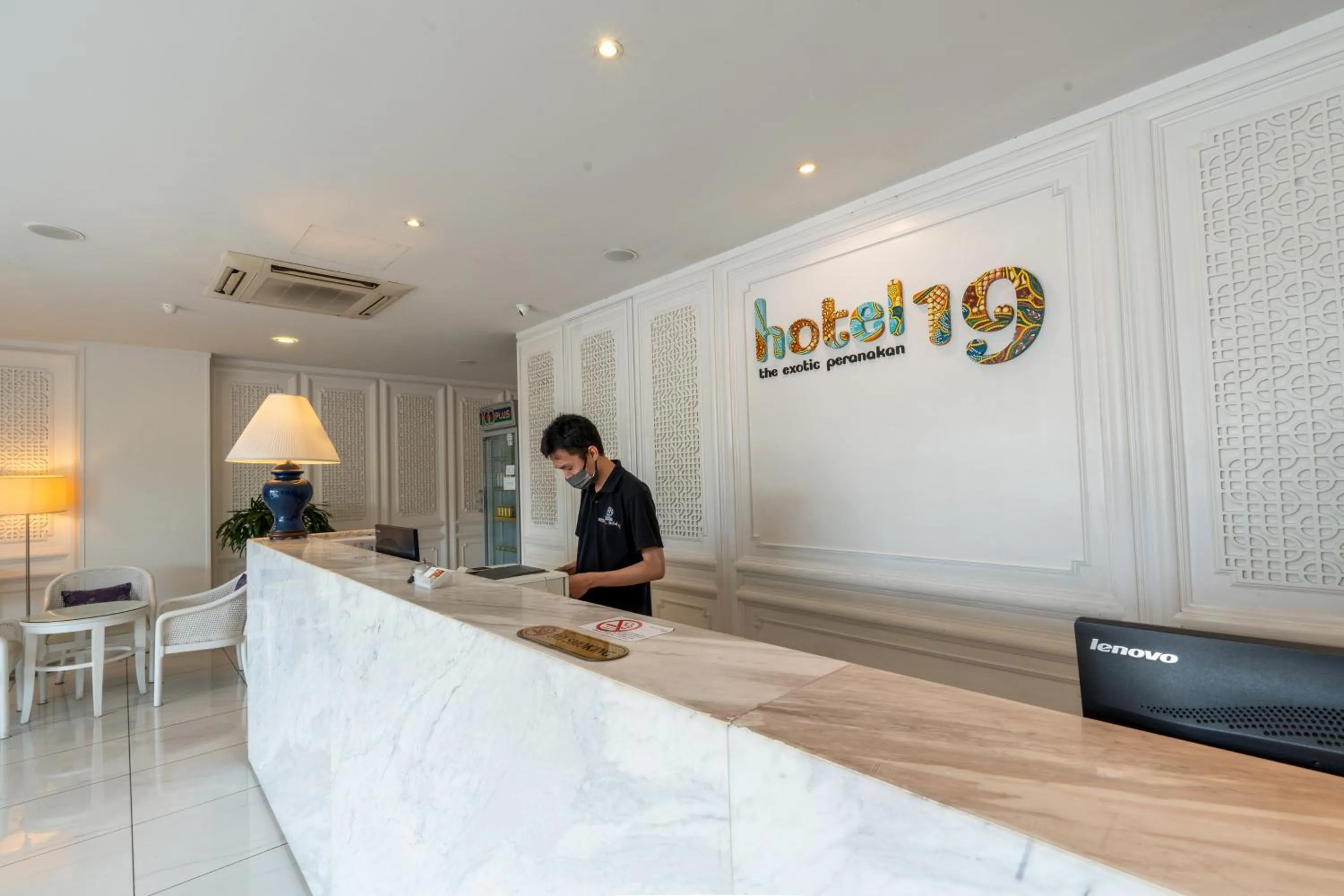 Staff in Hotel 19, Penang