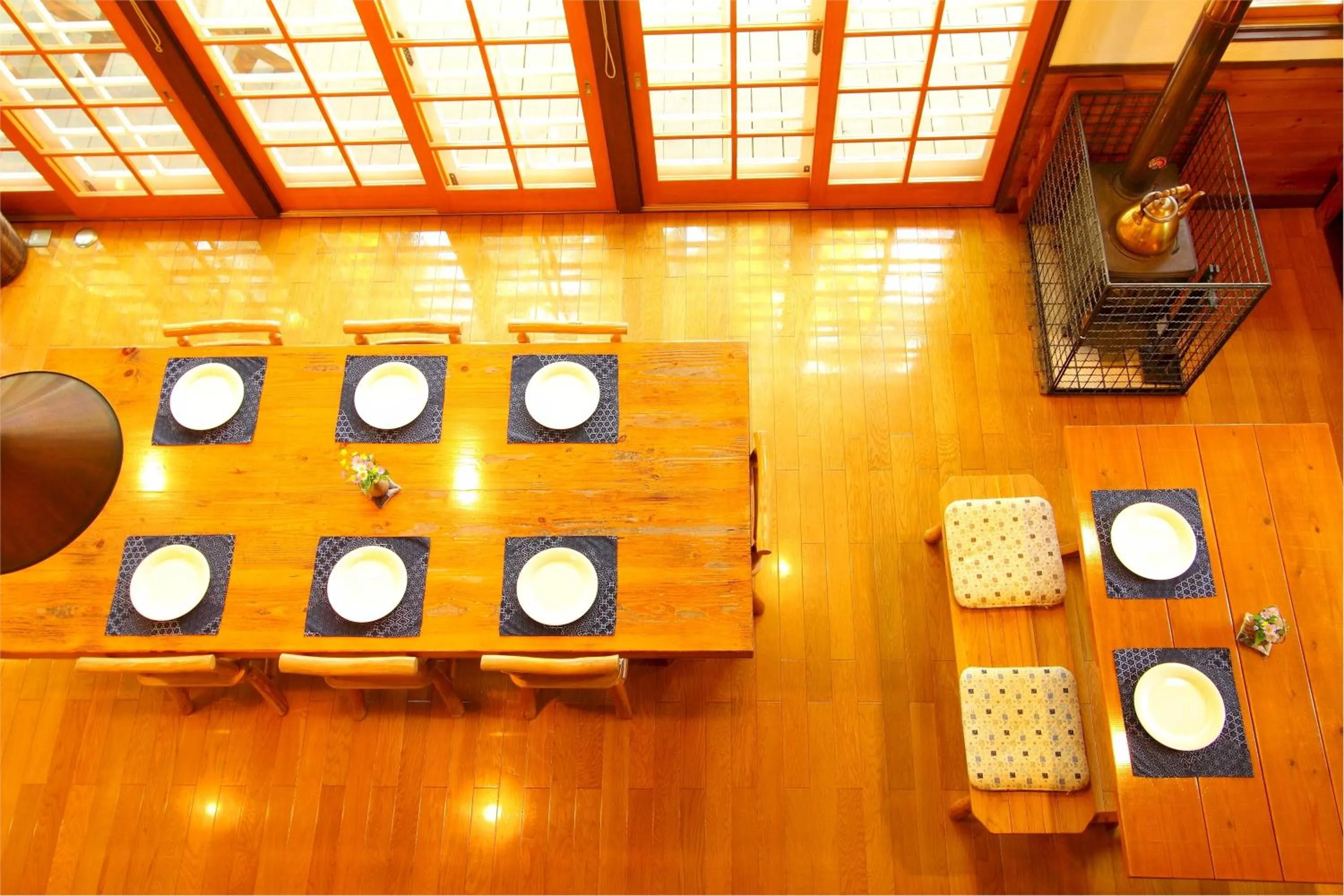 Living room in Ringo Lodge Hakuba