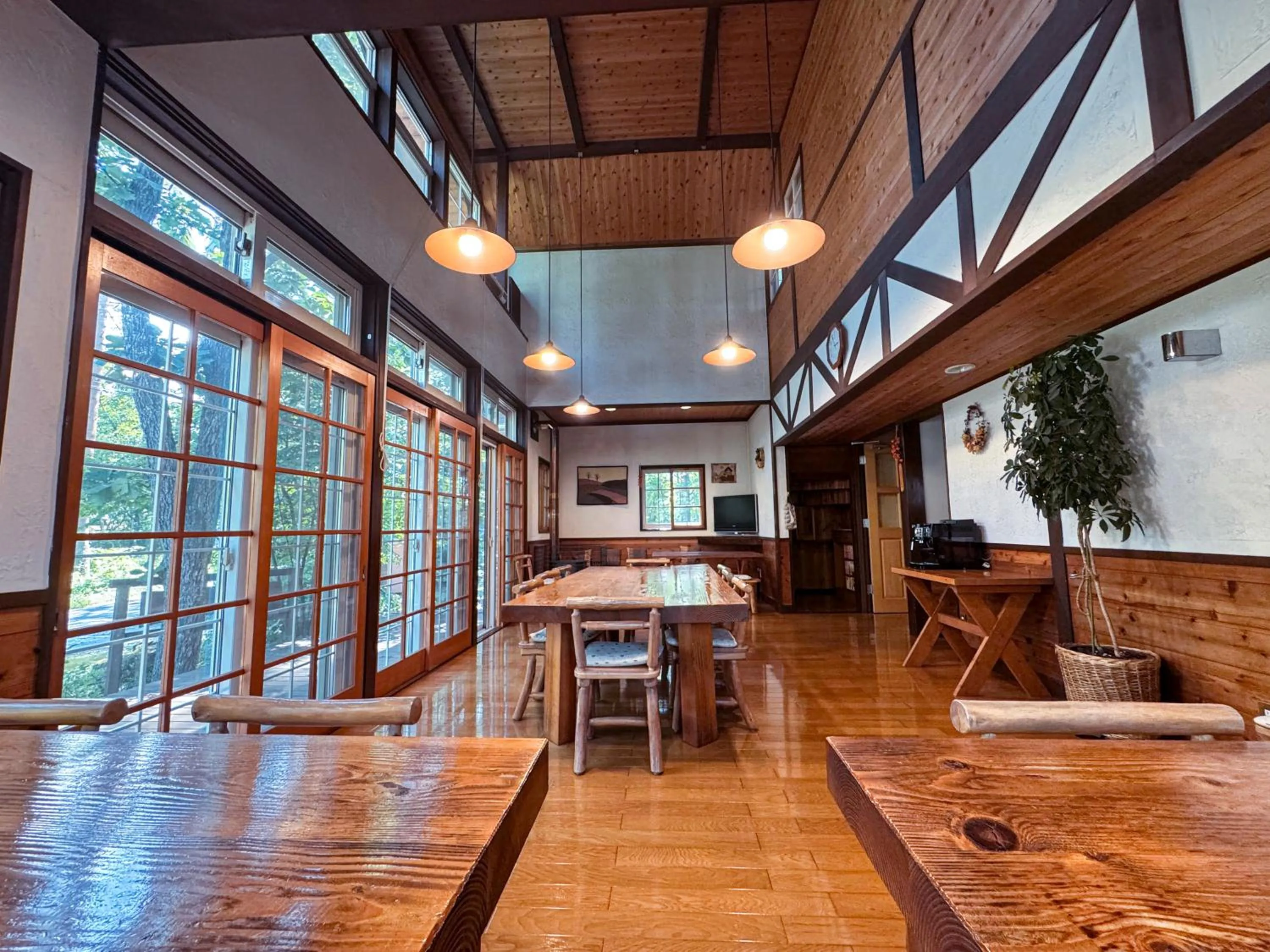 Living room in Ringo Lodge Hakuba