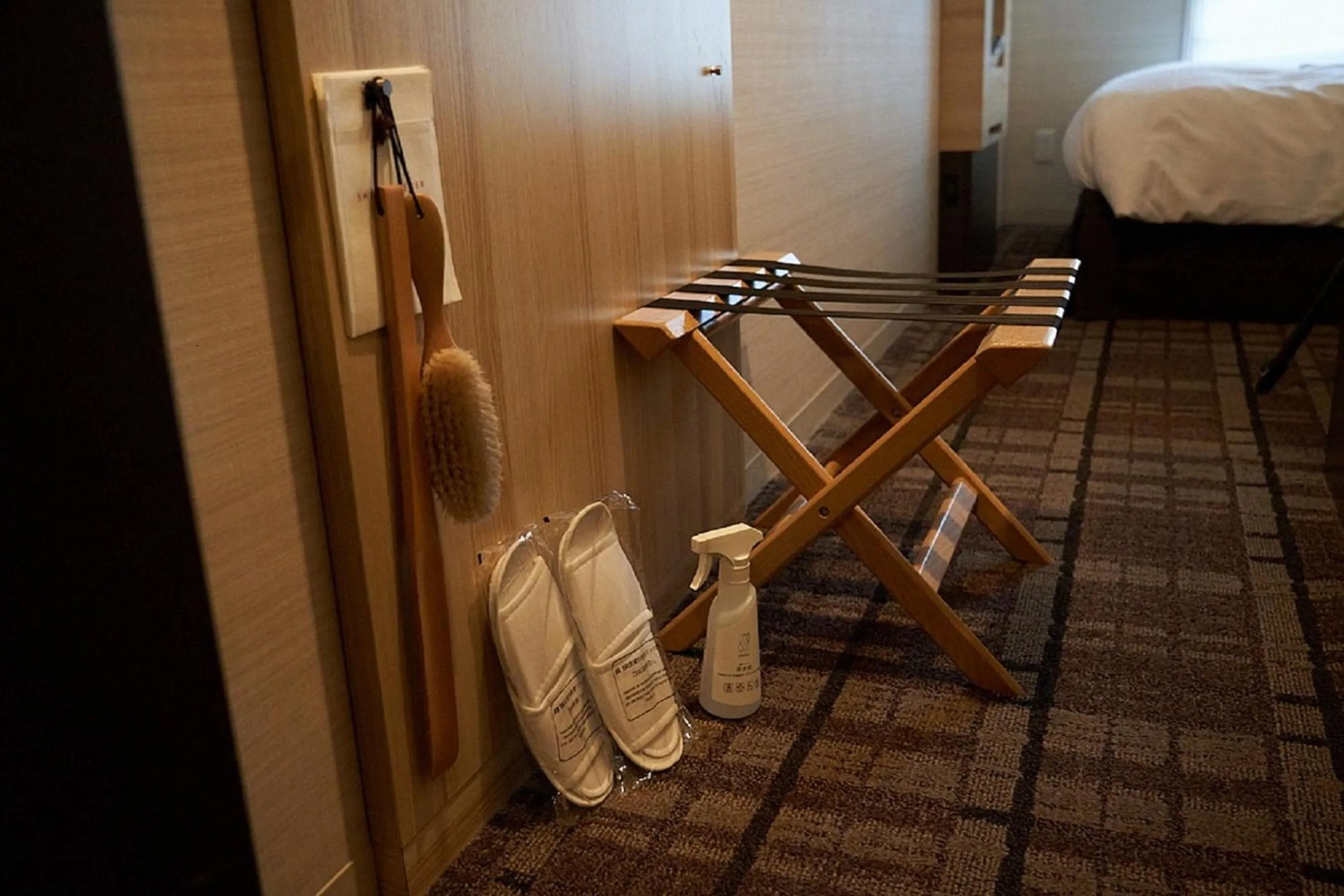 Bed in Hotel Sunroute Ginza