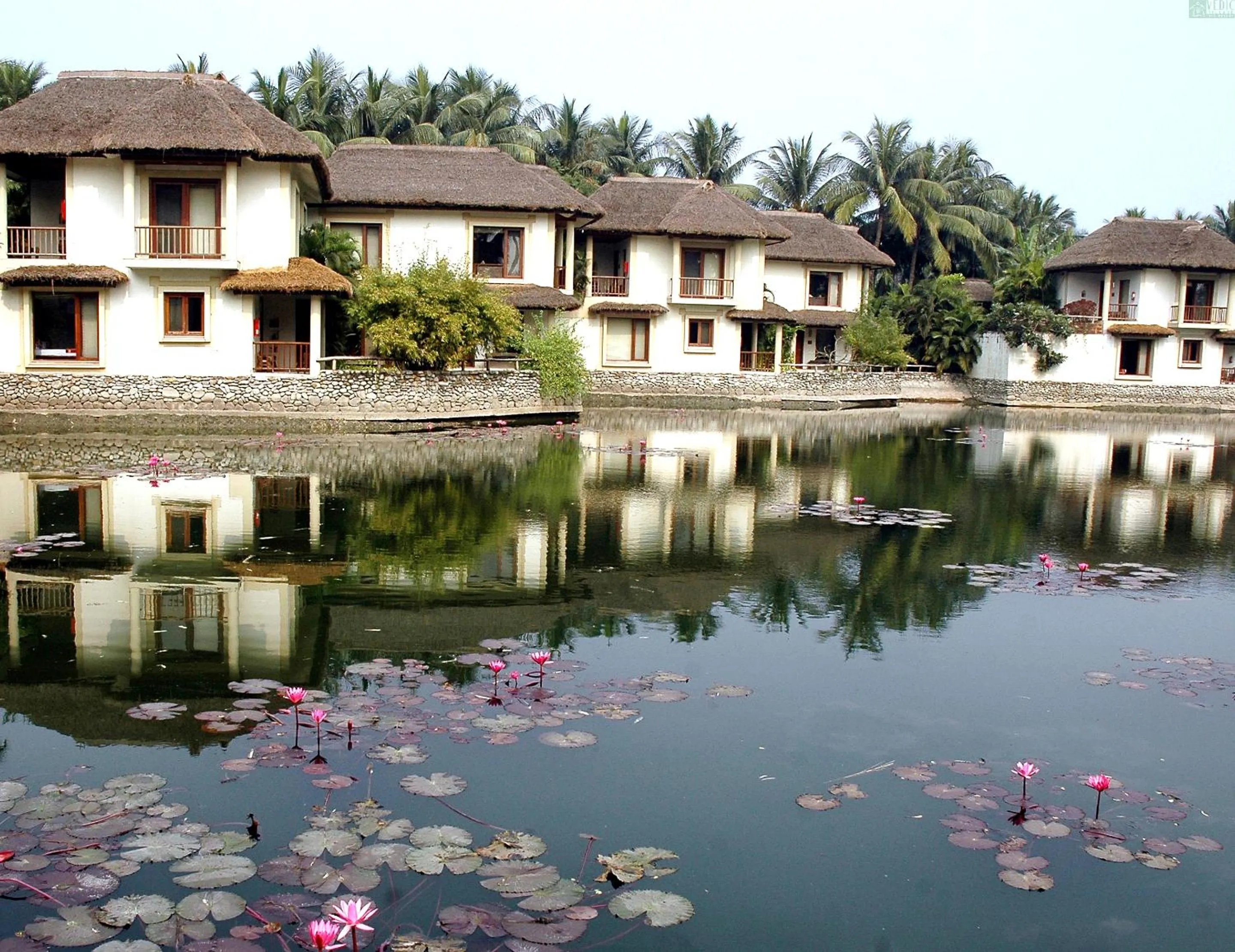 Lake view in Vedic Village Spa Resort Kolkata