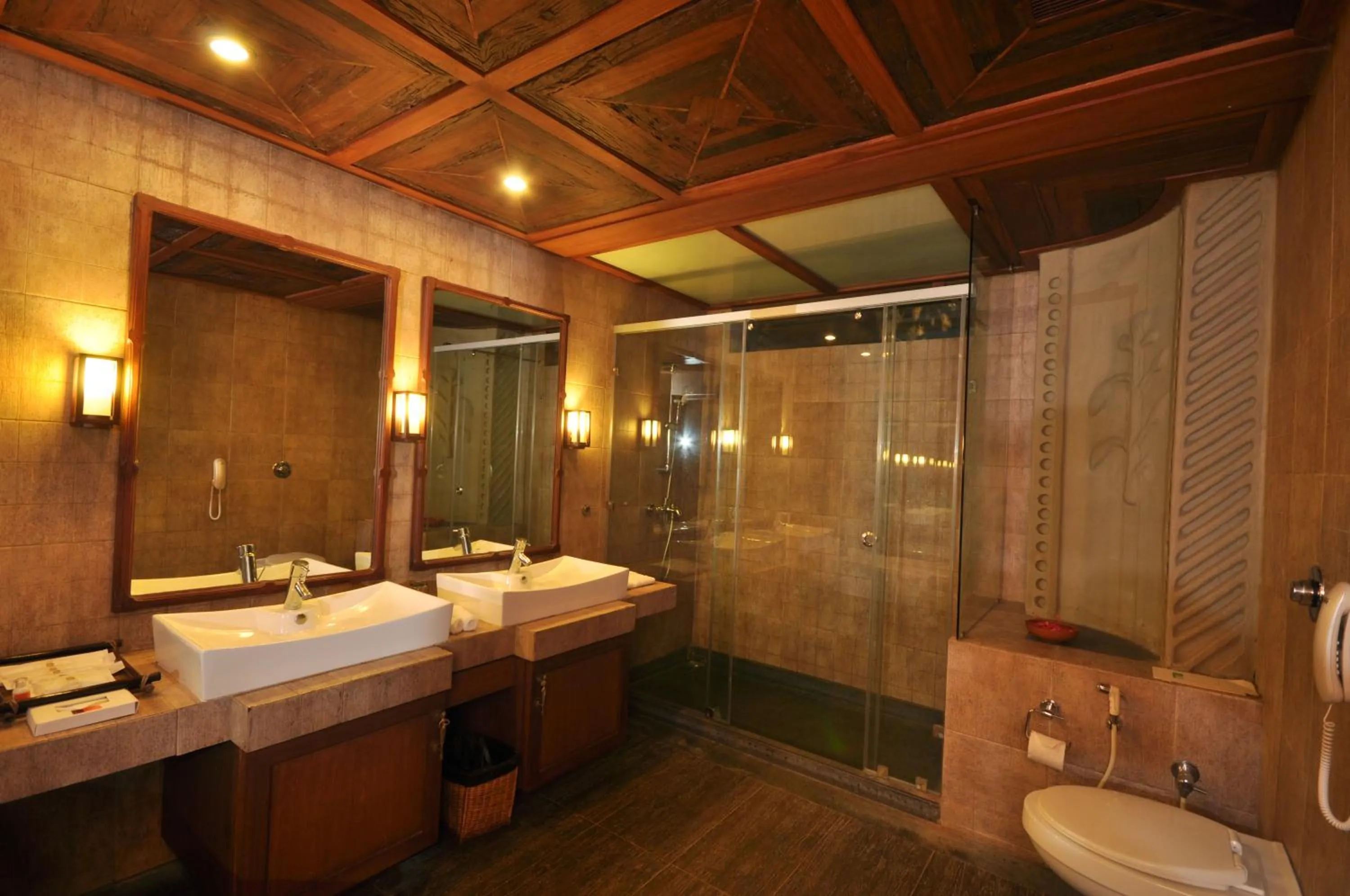 Bathroom in Vedic Village Spa Resort Kolkata