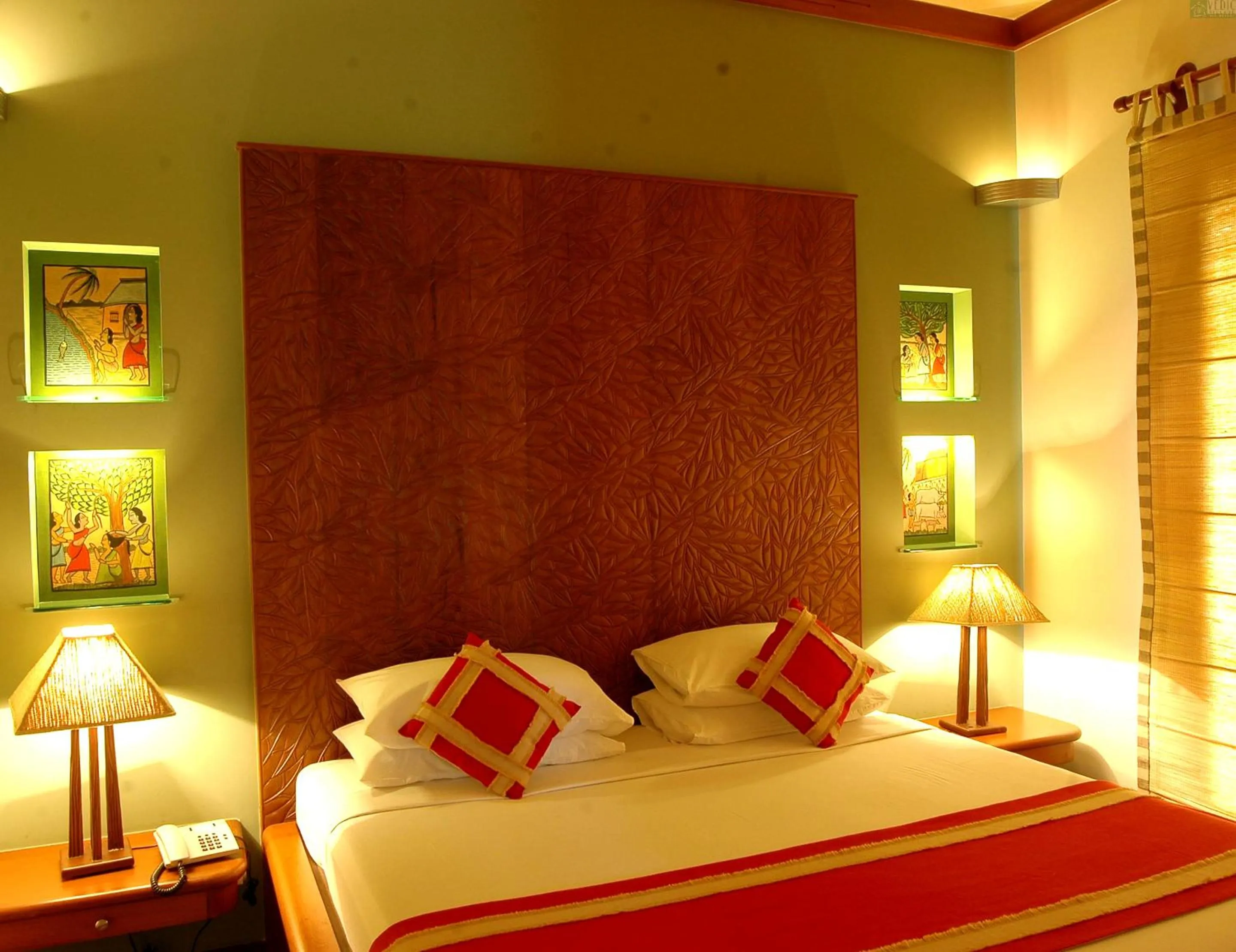 Bedroom, Bed in Vedic Village Spa Resort Kolkata