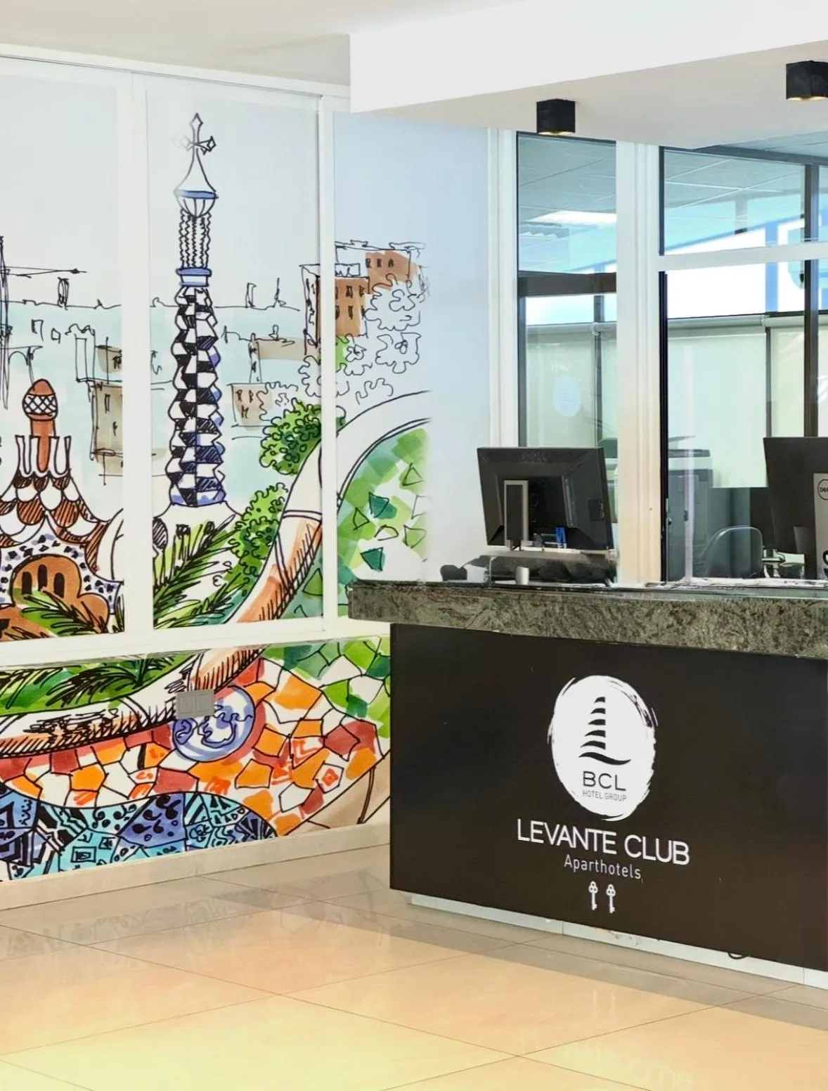 Lobby or reception in Aparthotel BCL Levante Club