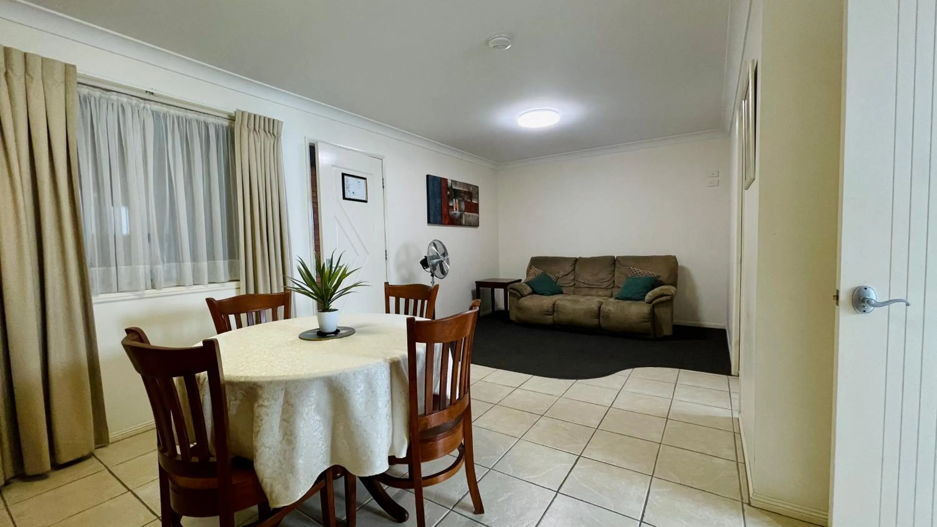 Living room in Motel Myall