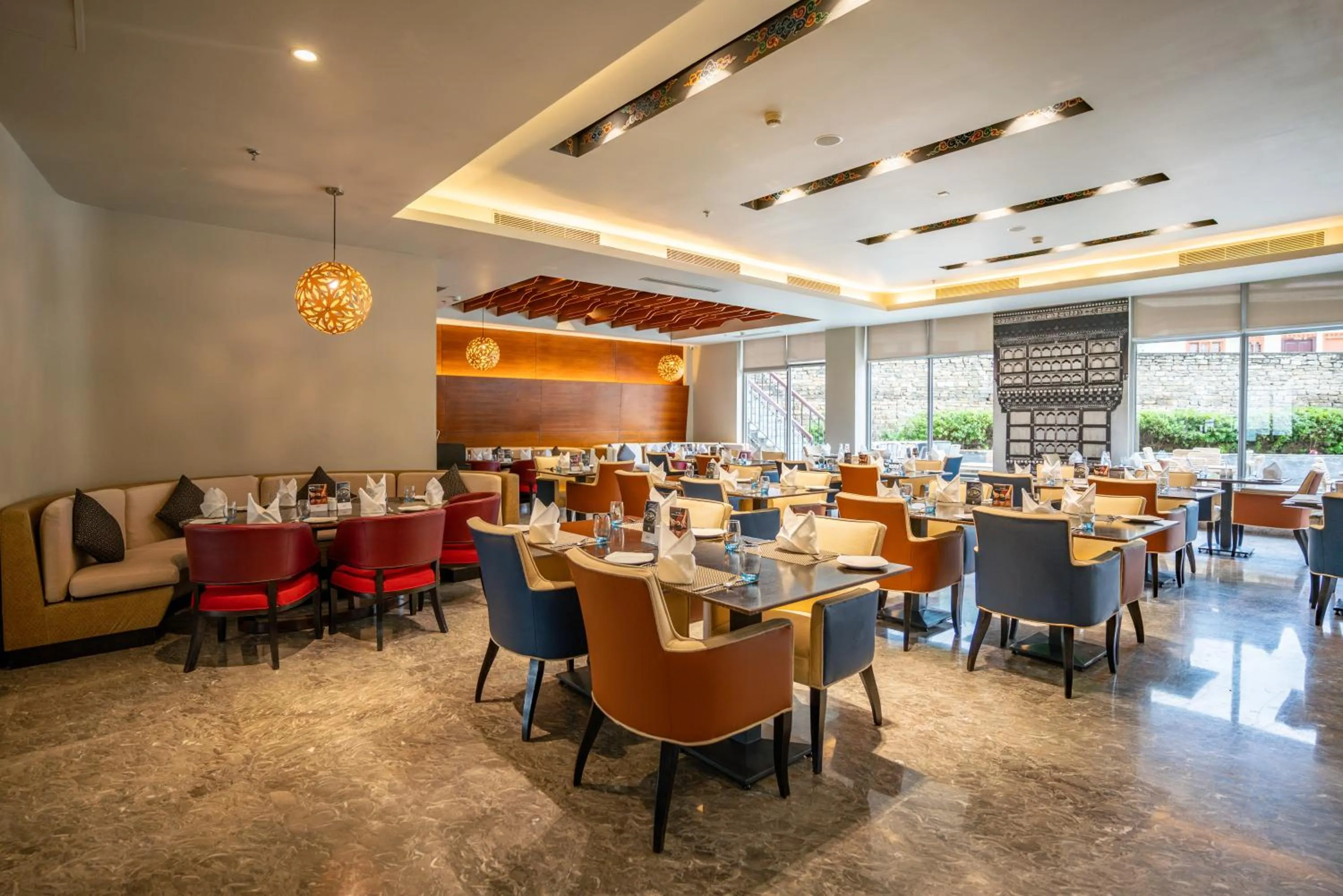 Restaurant/places to eat in Le Meridien Thimphu