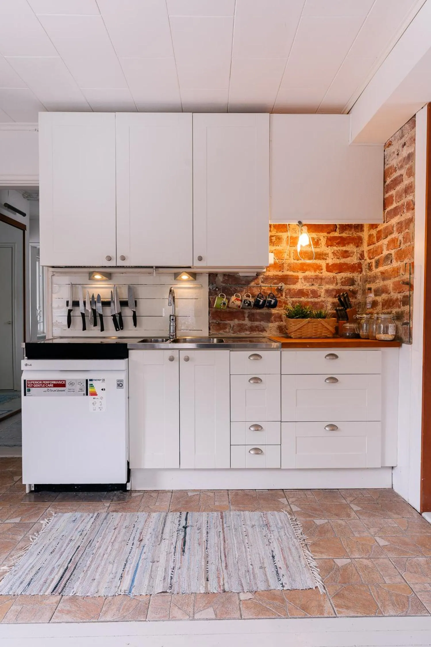 kitchen in Villa Virpi