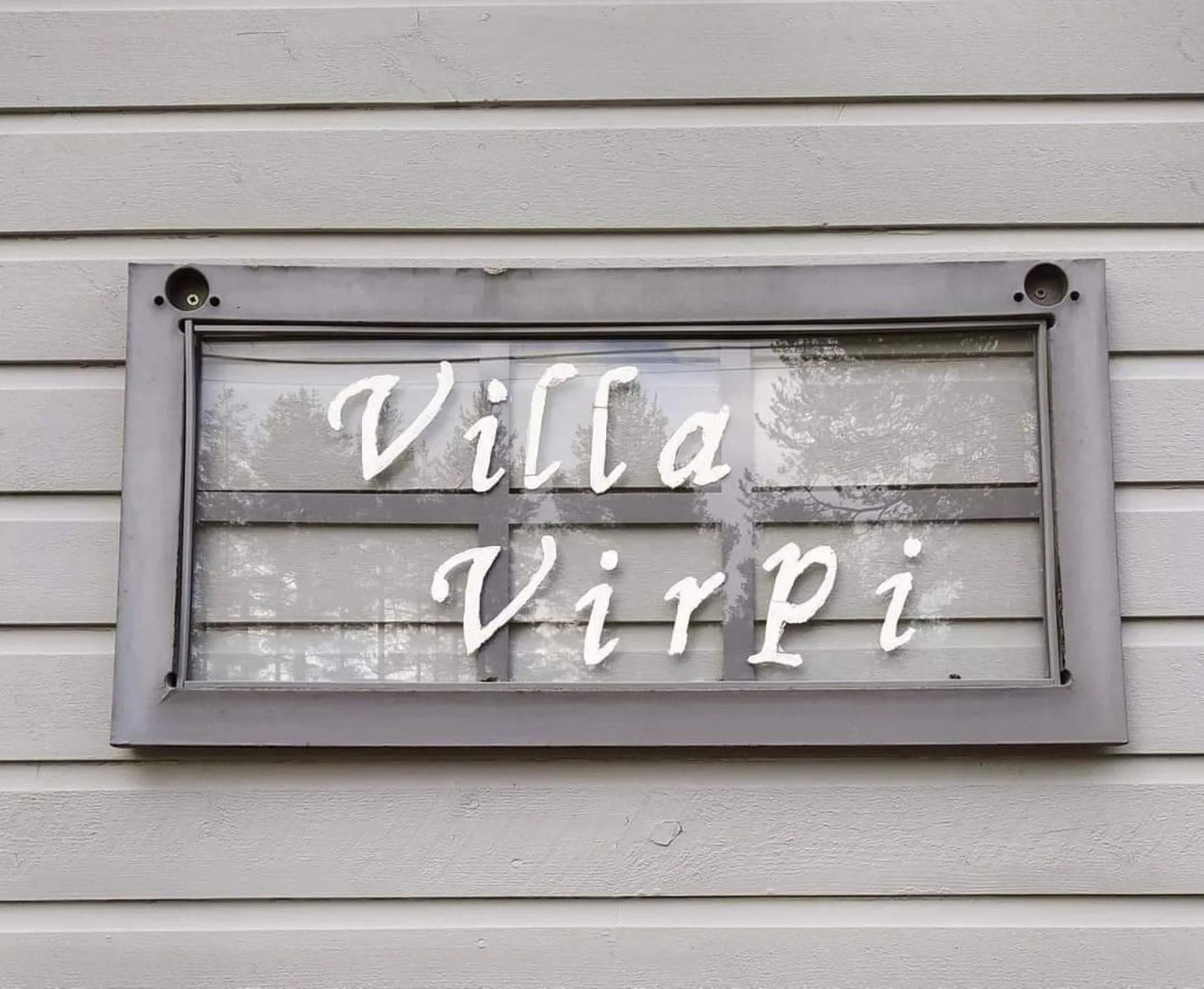 Logo/Certificate/Sign in Villa Virpi