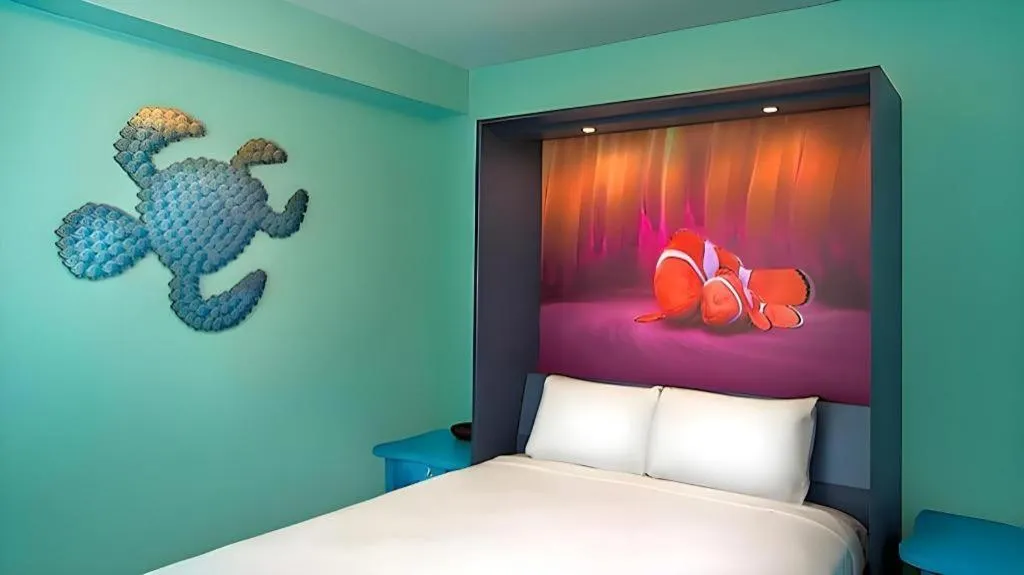 Bed in Disney's Art Of Animation Resort