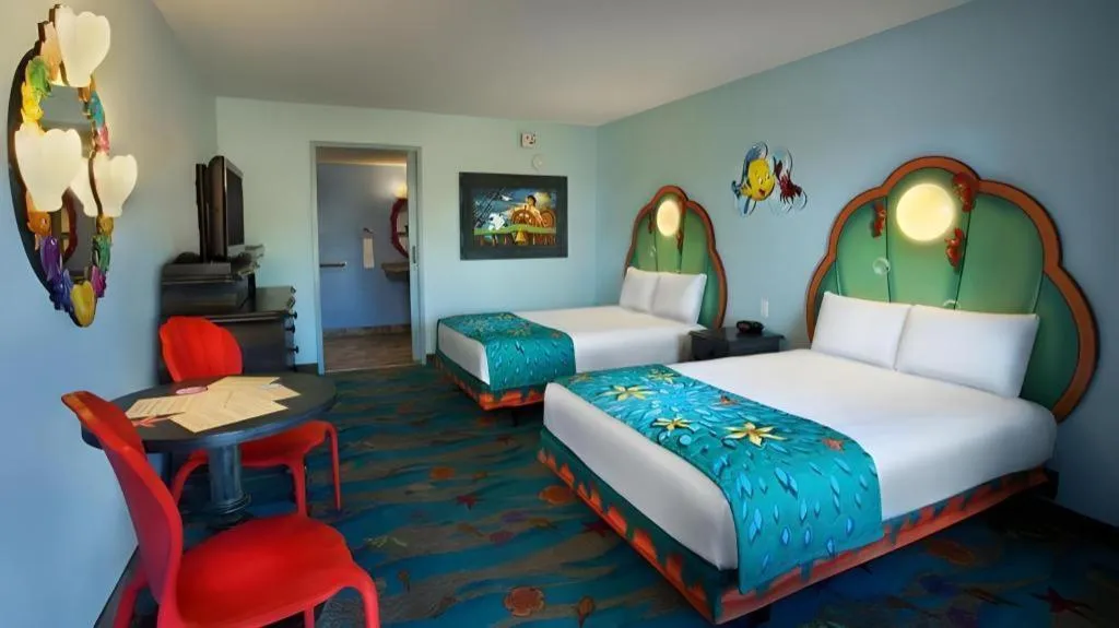 Bed in Disney's Art Of Animation Resort
