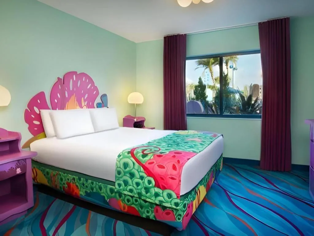 Bed in Disney's Art Of Animation Resort