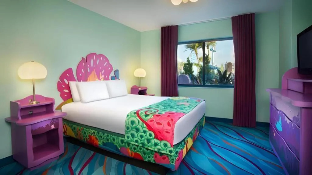 Bed in Disney's Art Of Animation Resort