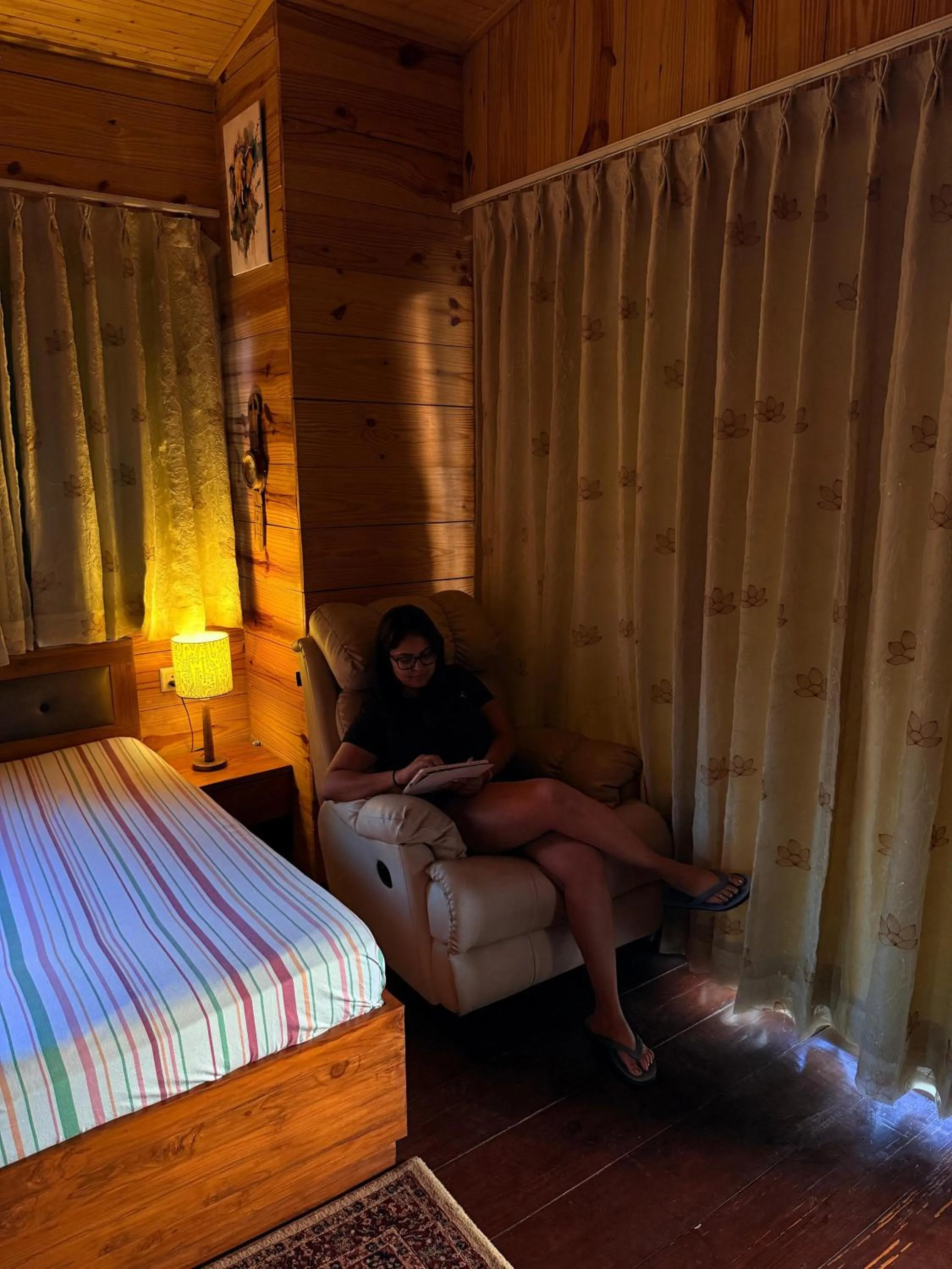 View (from property/room), Bed in Bougainvilla Mountain Retreat, near Bhimtal