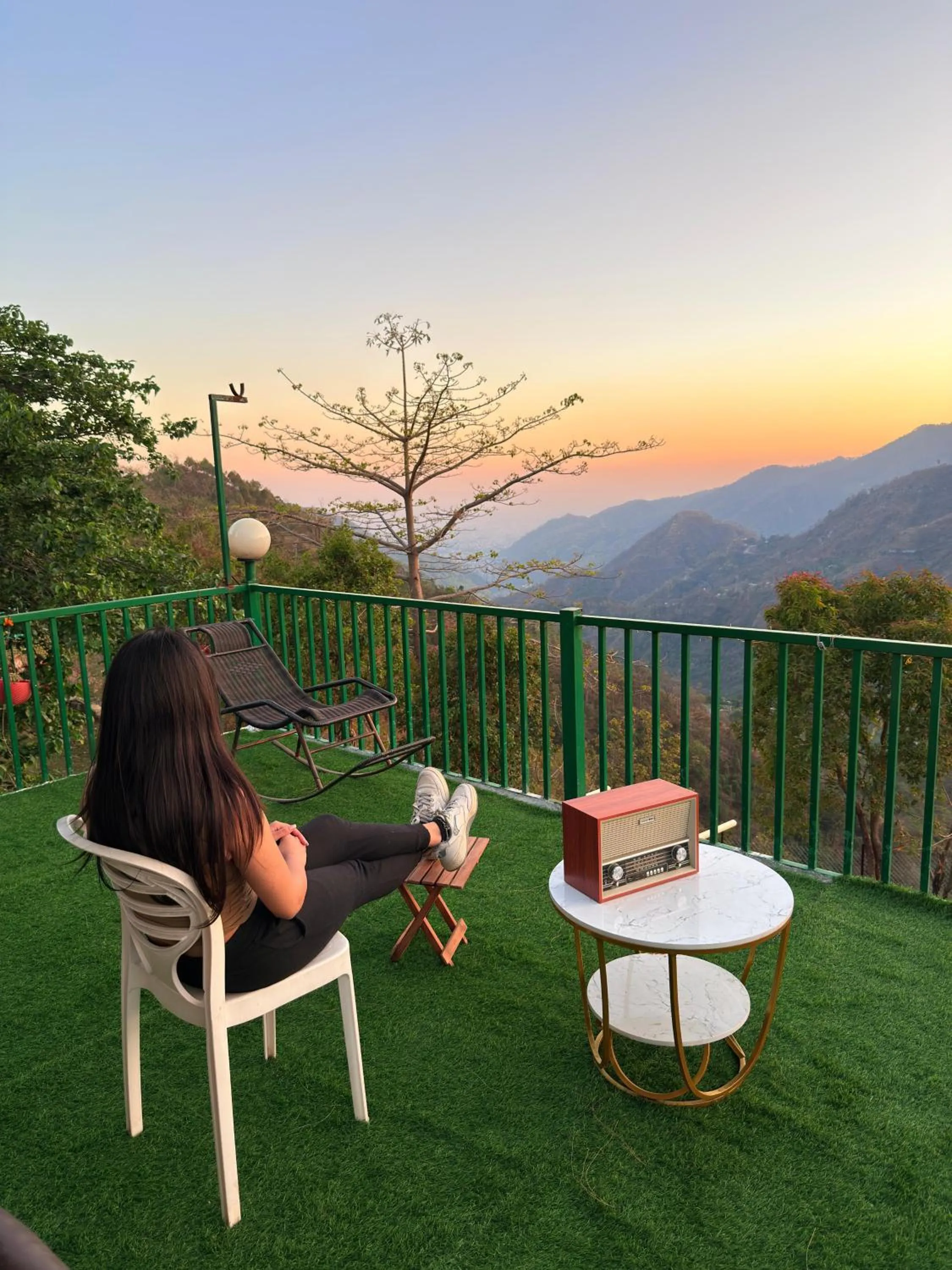 View (from property/room) in Bougainvilla Mountain Retreat, near Bhimtal