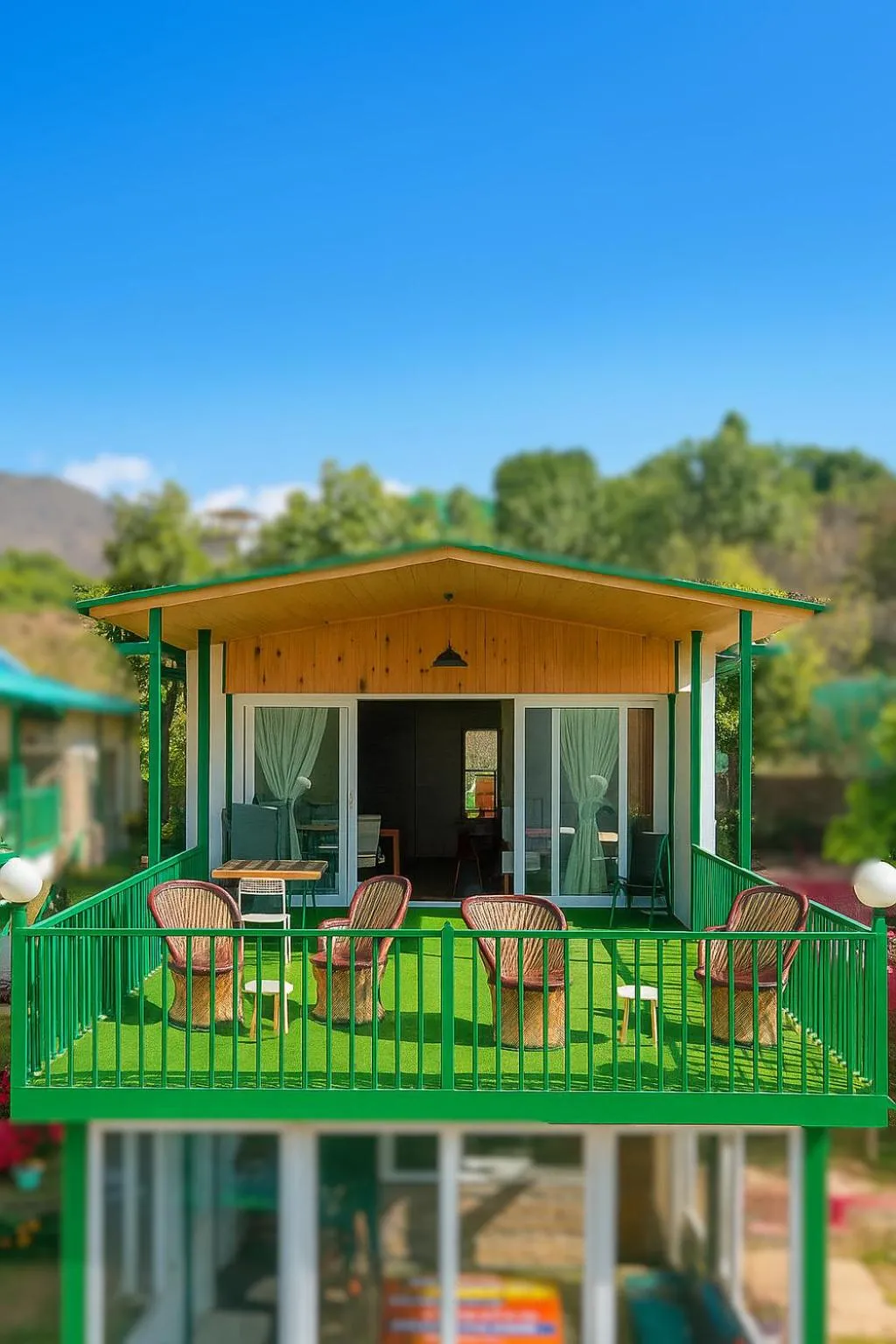 View (from property/room) in Bougainvilla Mountain Retreat, near Bhimtal