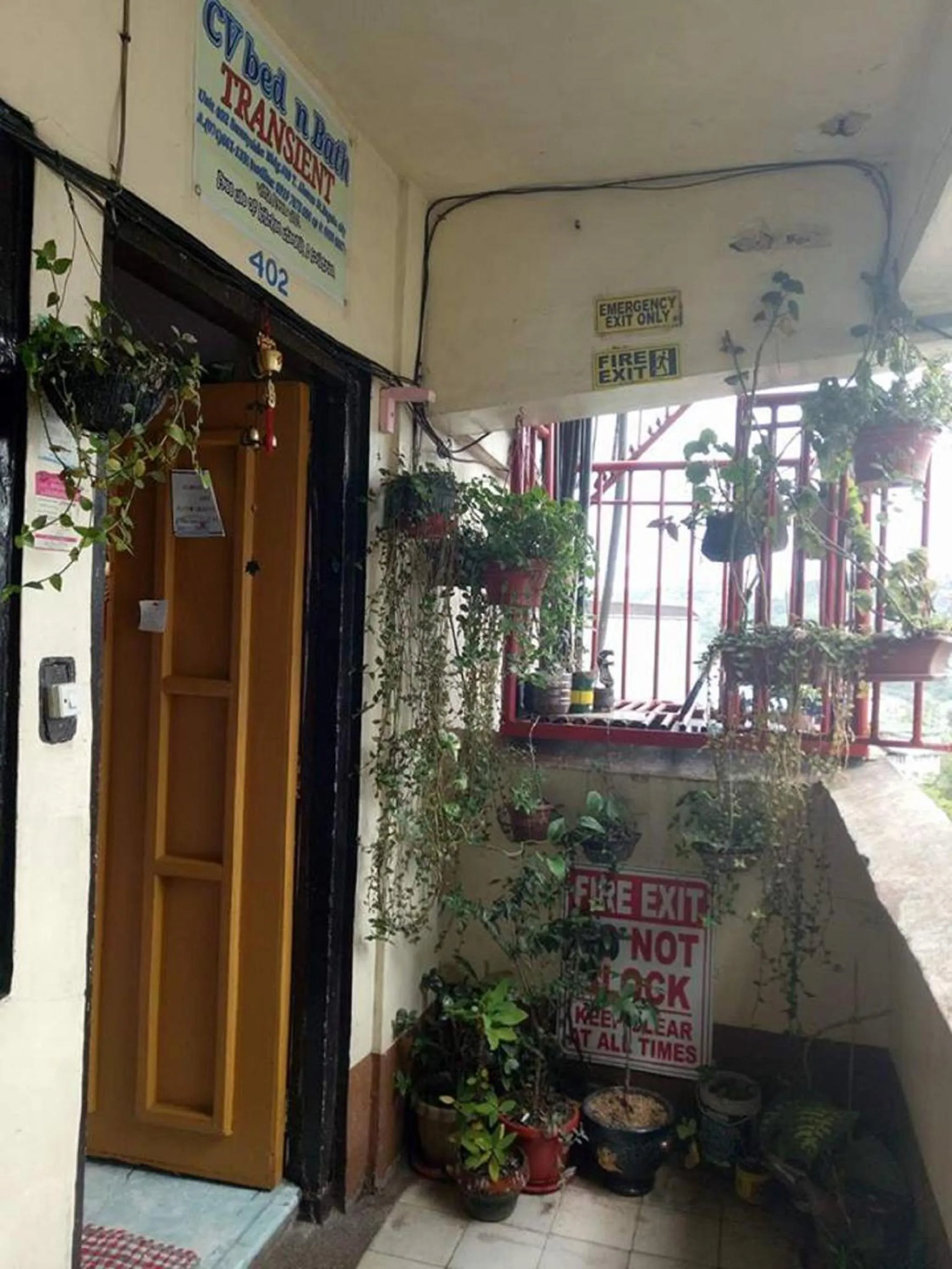 Balcony/Terrace in CV Bed n Bath