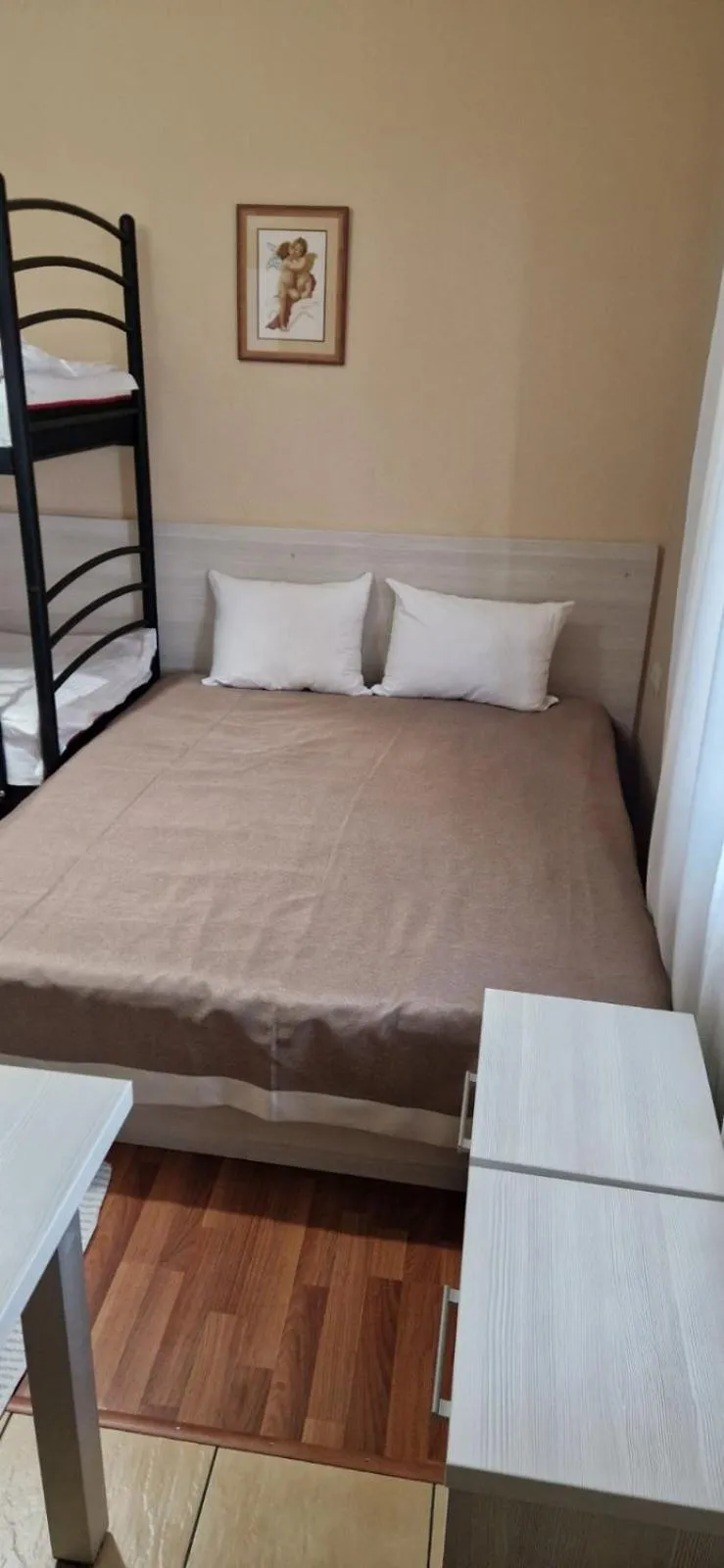 Bed in Tulipan Hotel Aquapark