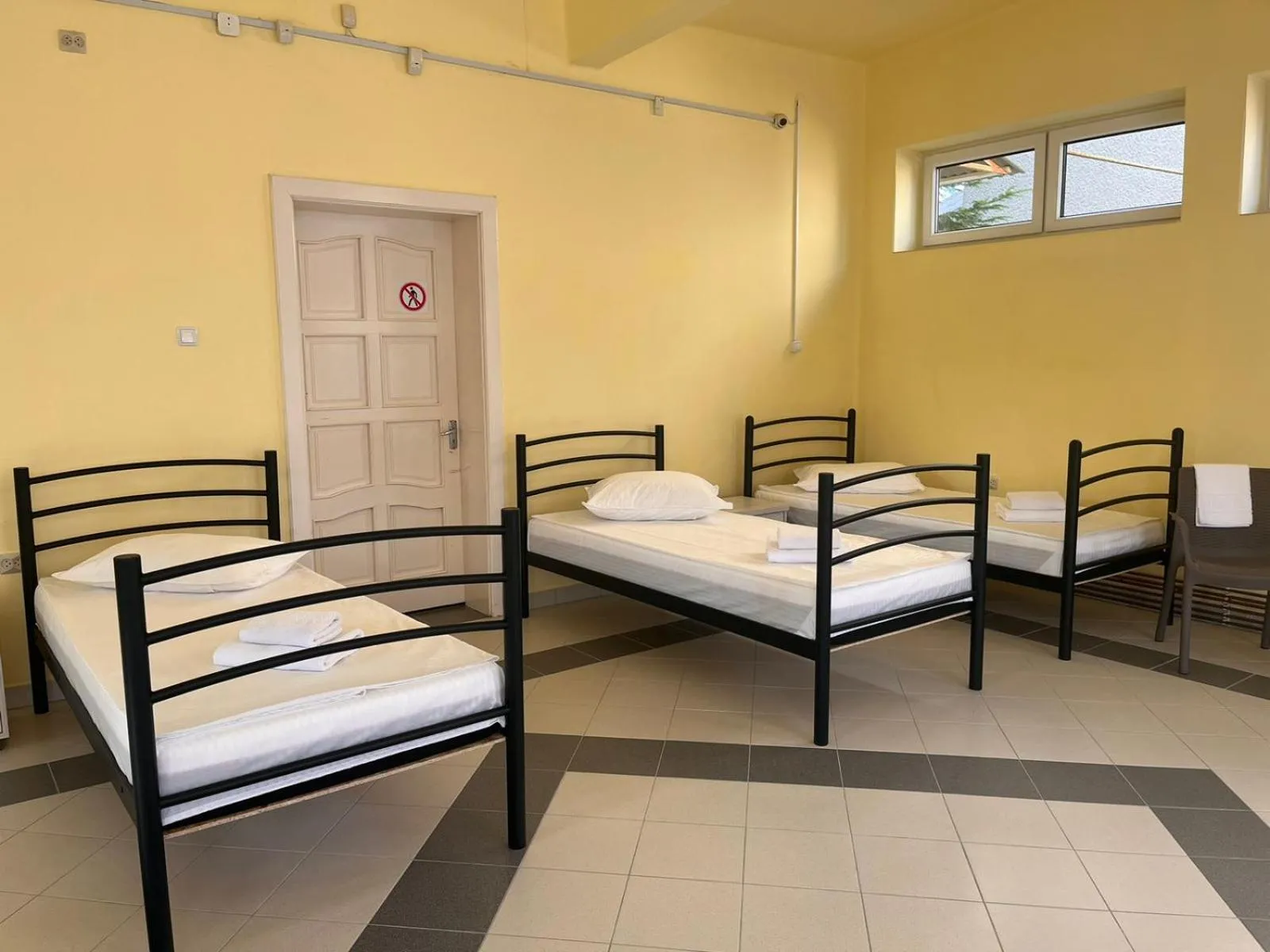 Bed in Tulipan Hotel Aquapark