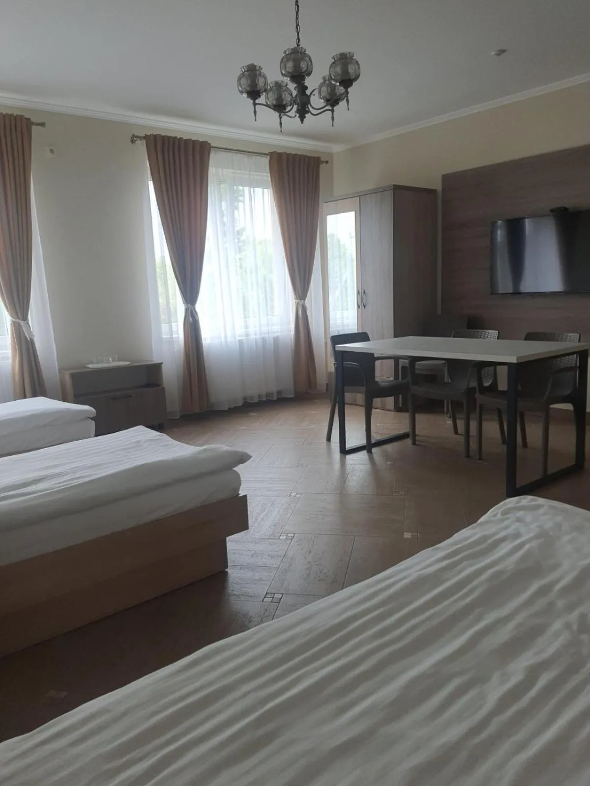 Bed in Tulipan Hotel Aquapark